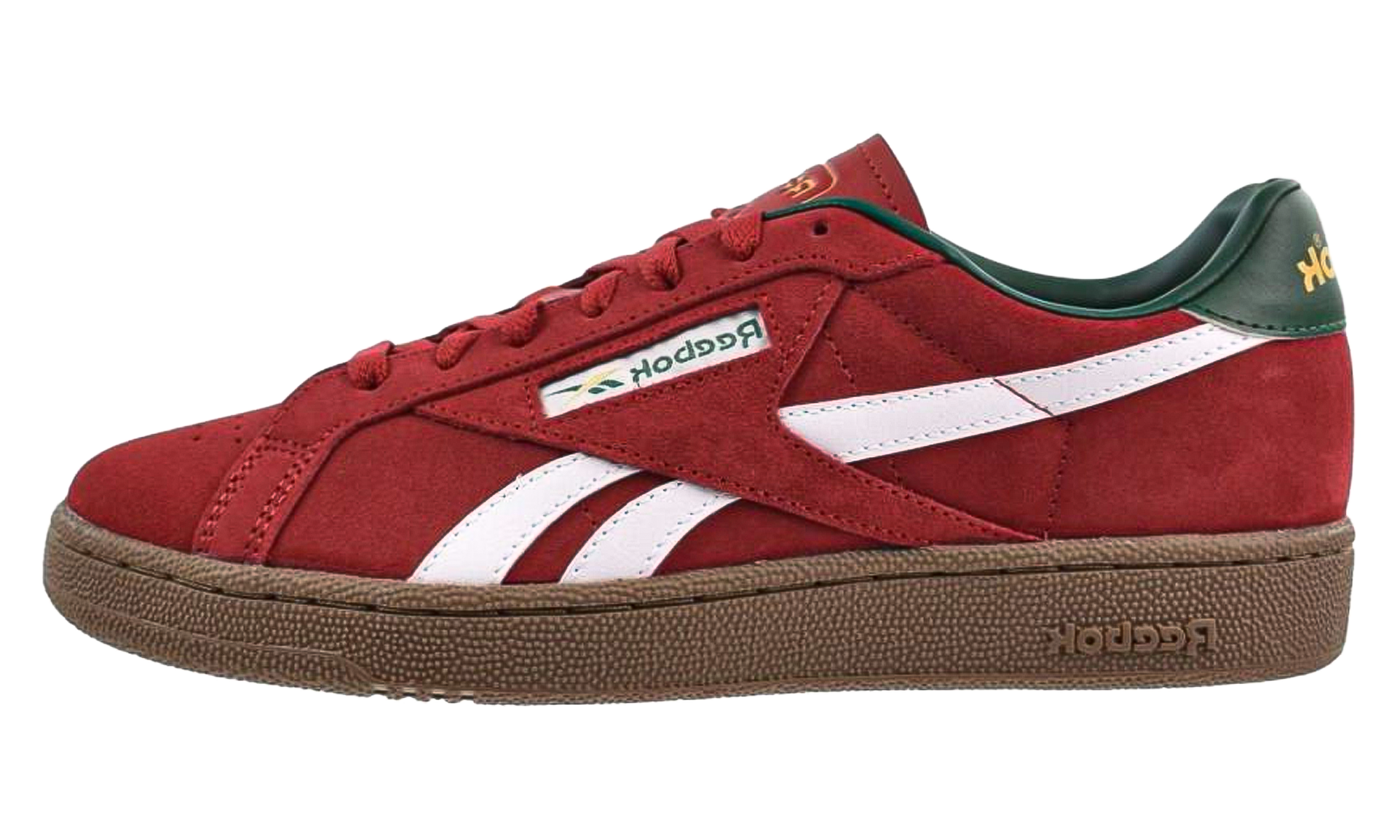 Club C Grounds "Flashred / Footwear White / Gum"
