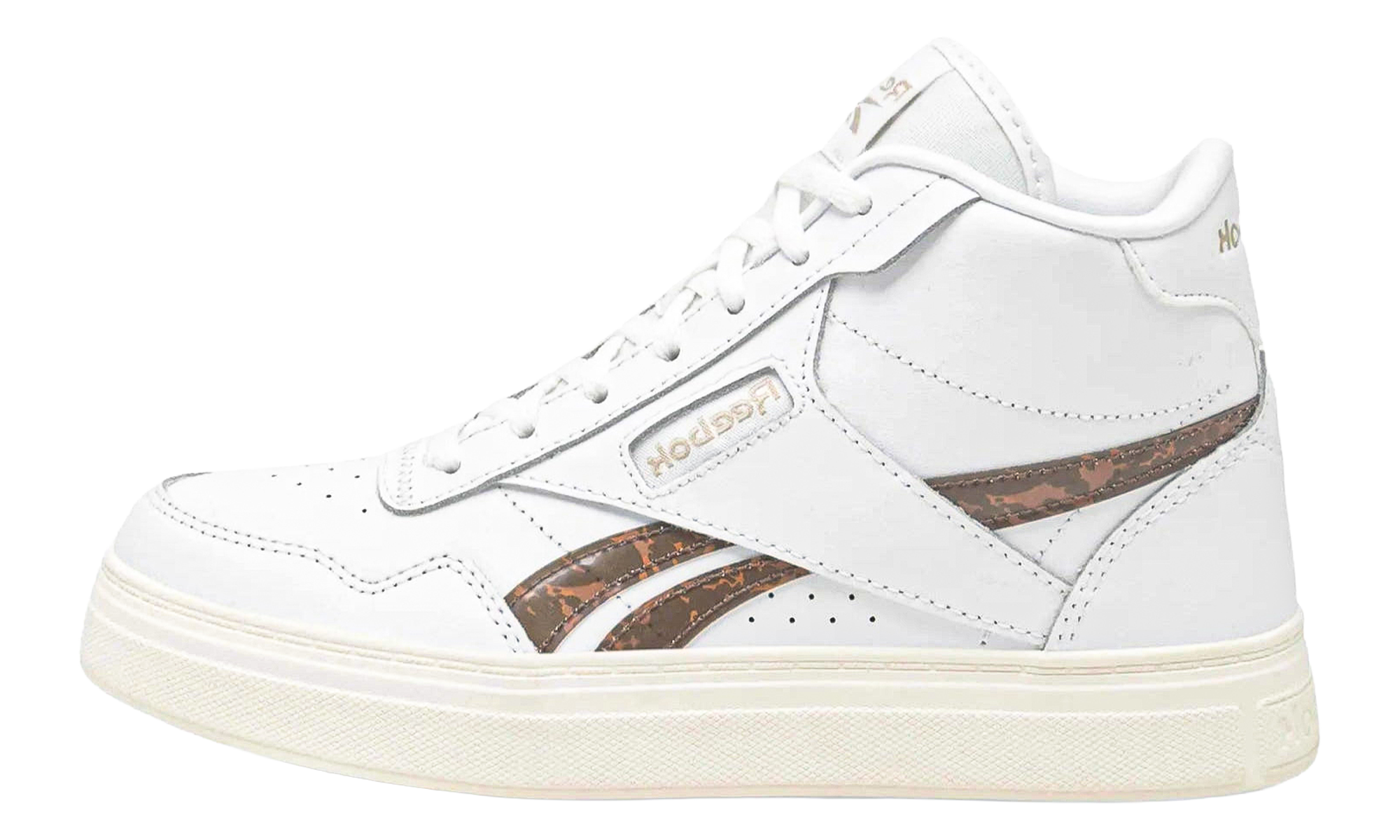 Court Advance Bold High Women "White Modern Beige"