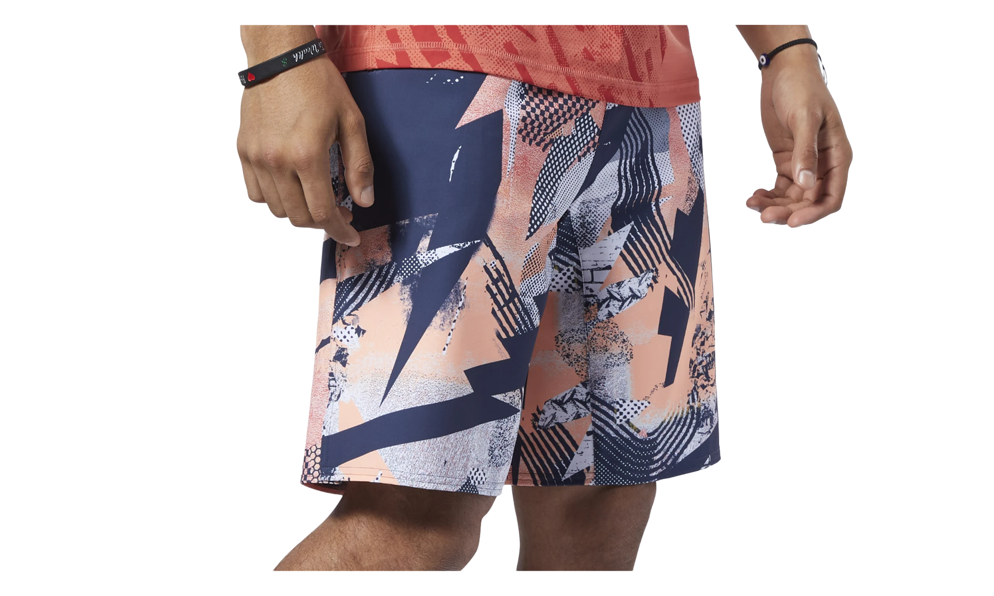 Crossfit Epic Cordlock Short "Sunglow / Navy / Peach"