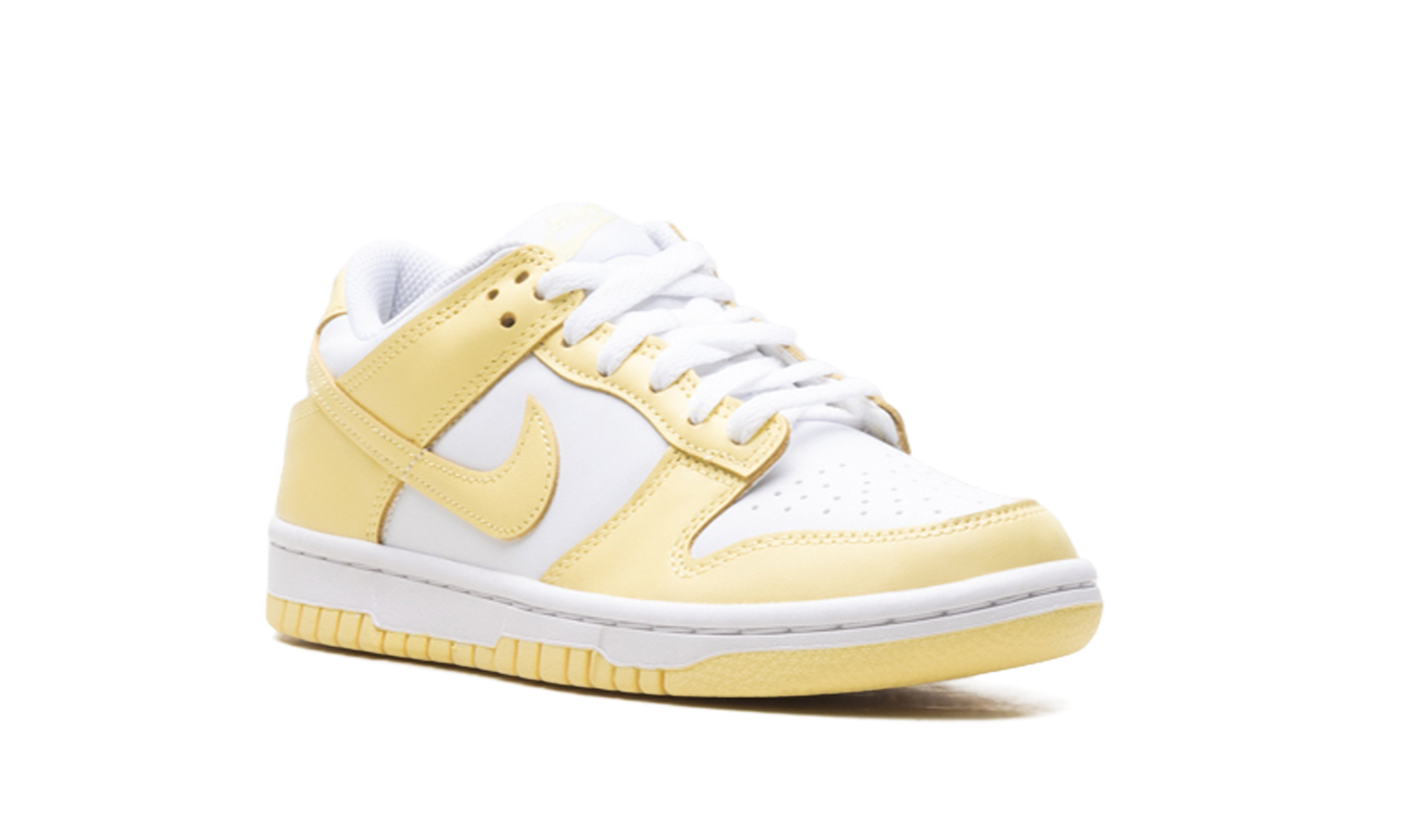 Dunk Low GS "White Soft Yellow"