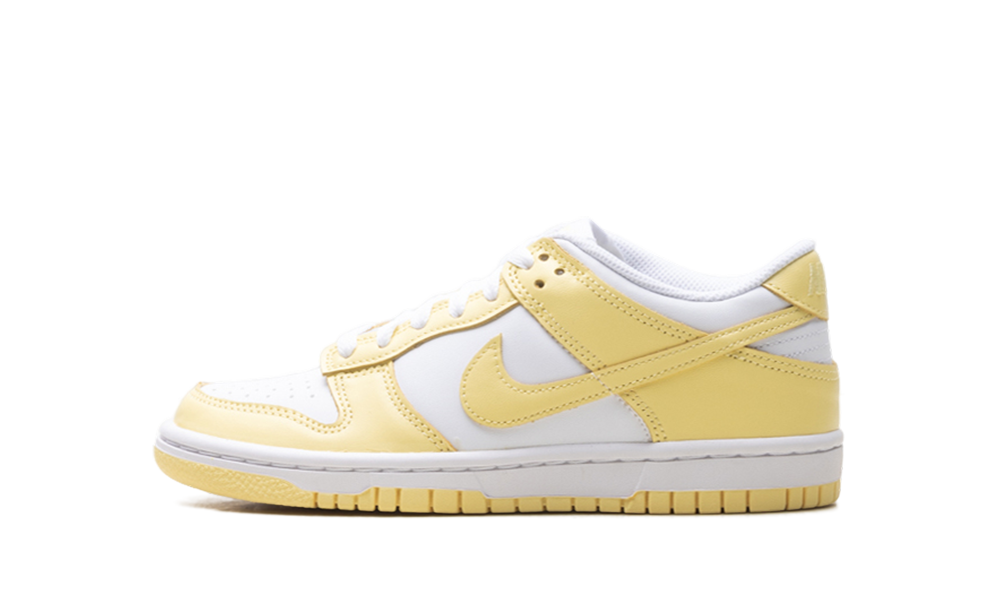 Dunk Low GS "White Soft Yellow"