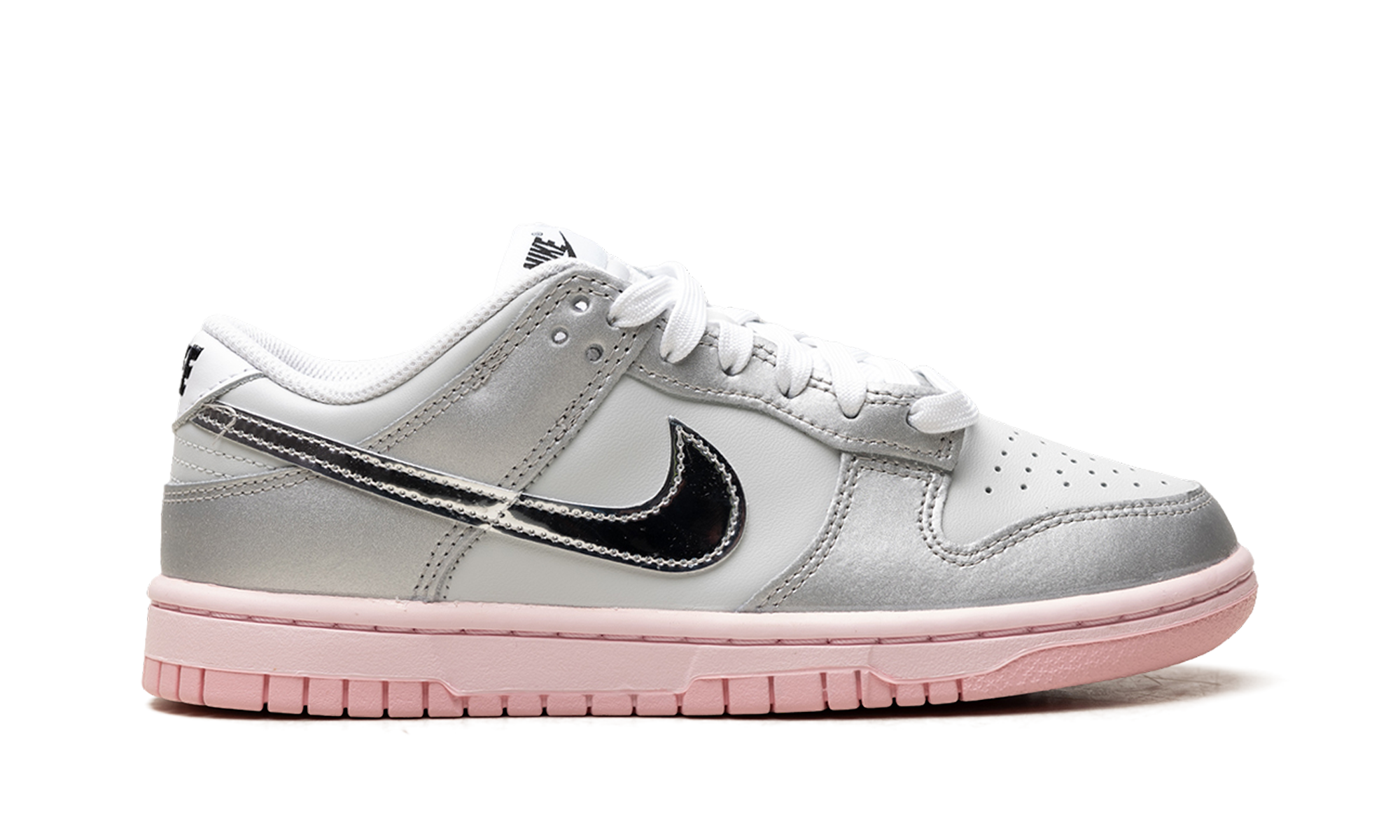 Dunk Low Lx Women "Metallic Silver Pink Foam"