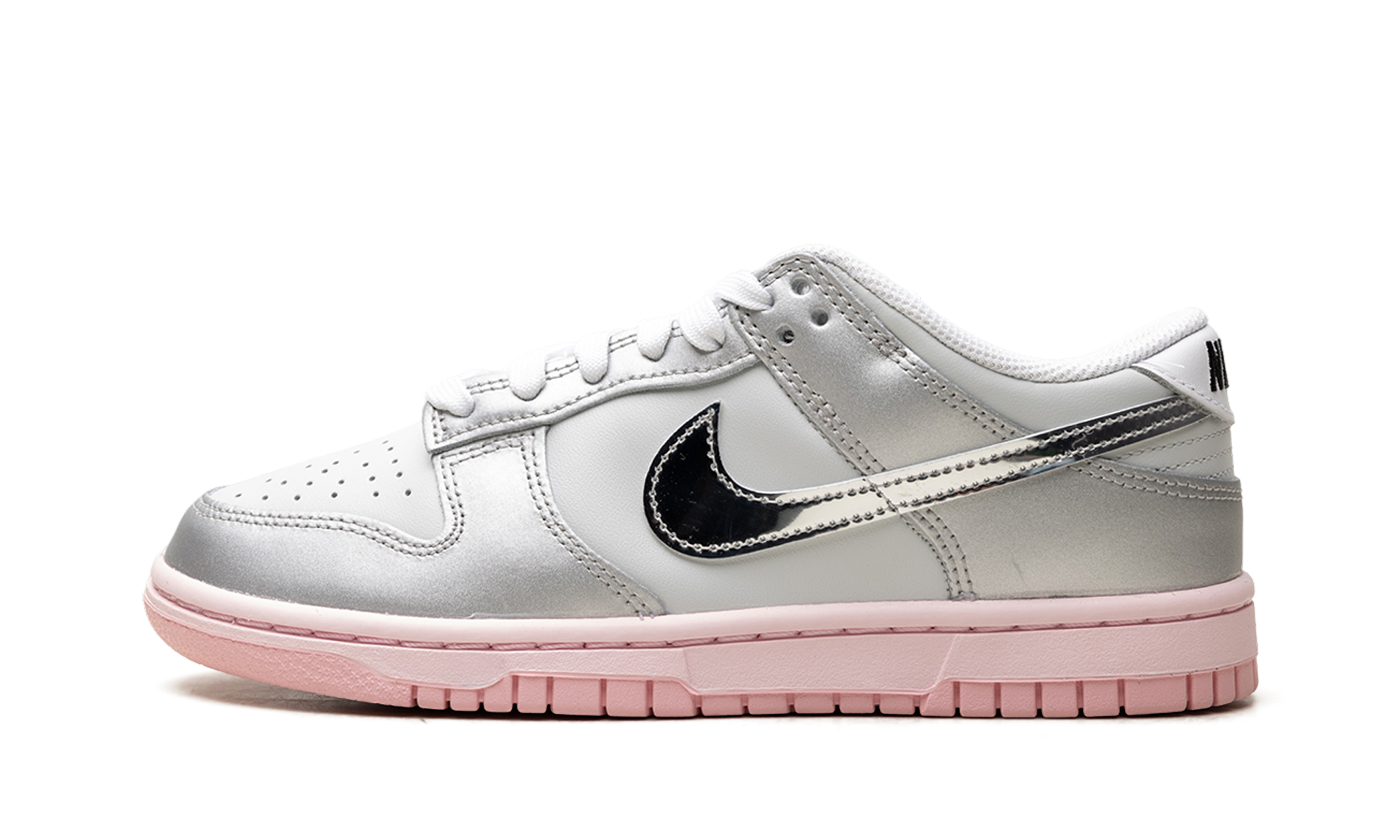 Dunk Low Lx Women "Metallic Silver Pink Foam"