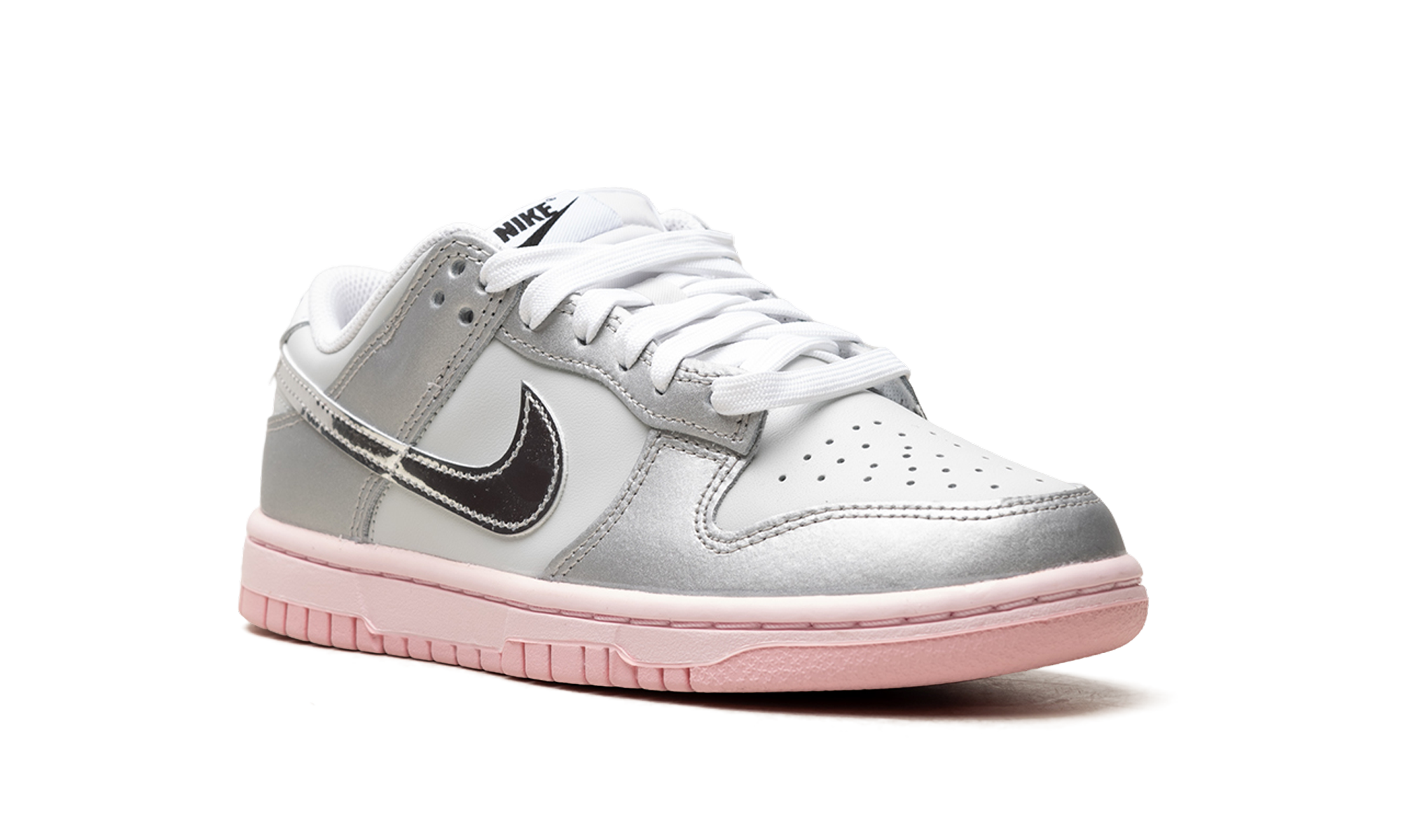 Dunk Low Lx Women "Metallic Silver Pink Foam"