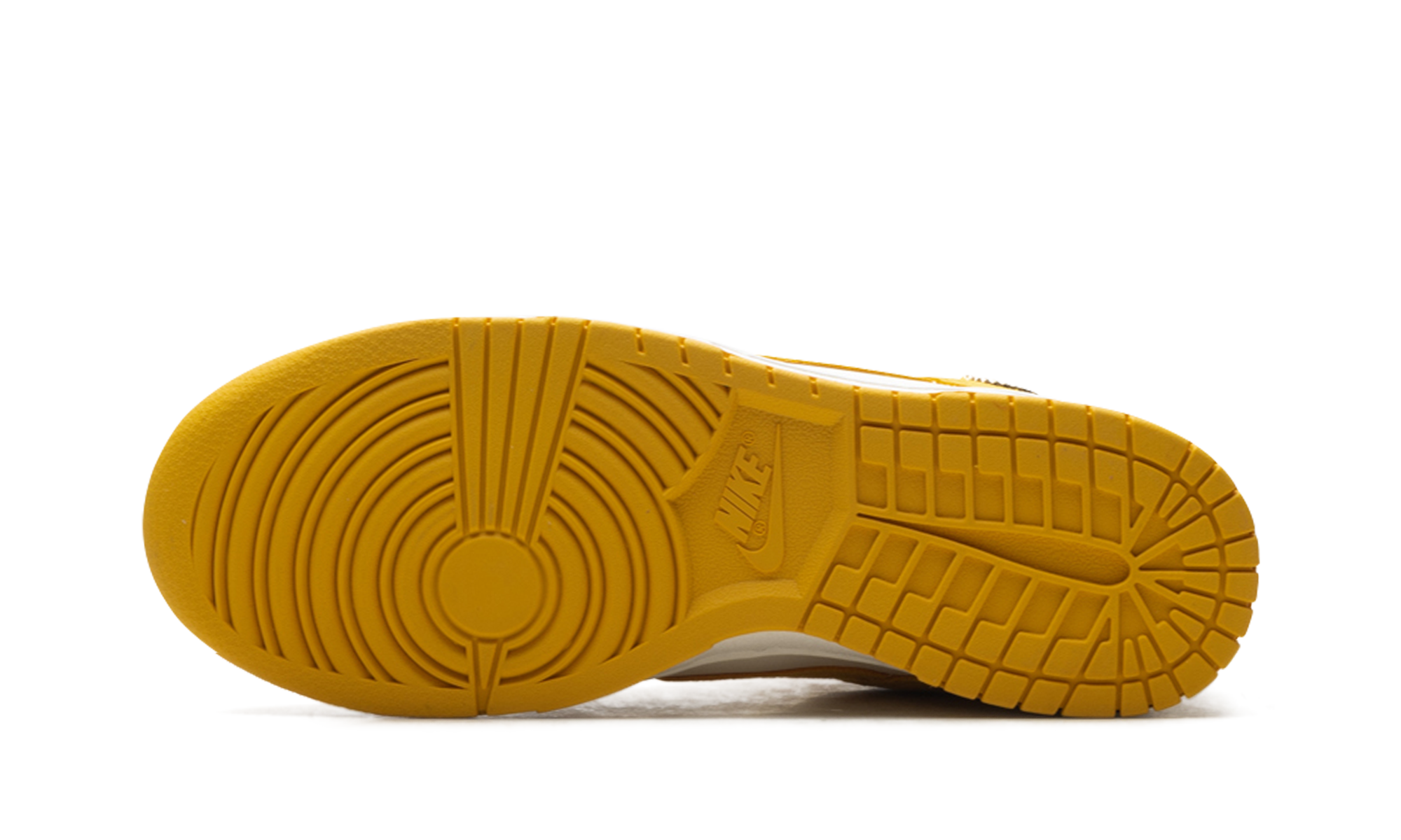 Dunk Low Women "Dark Sulfur Gold Mini Swoosh"
