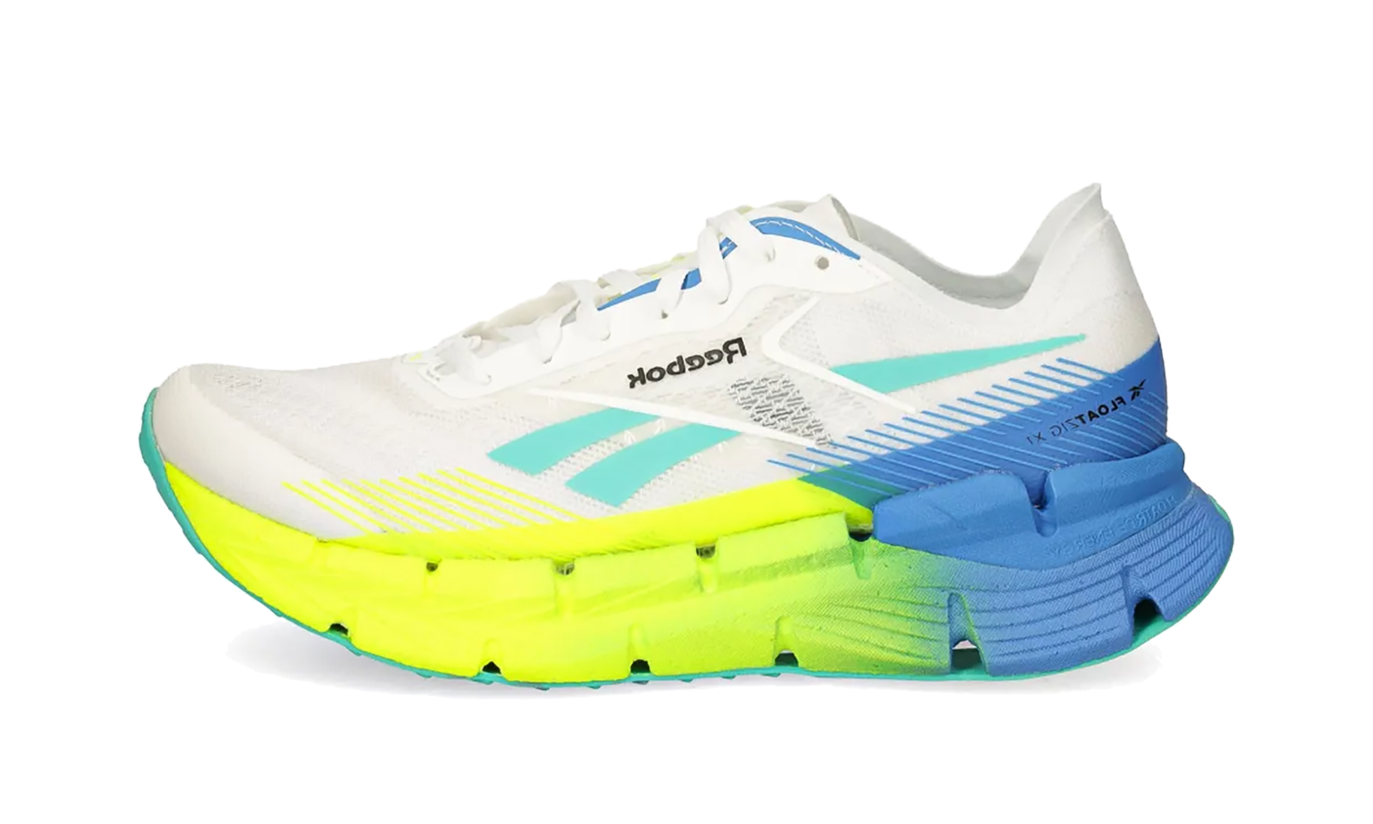 Floatzig X1 "White Digital Lime Blue"