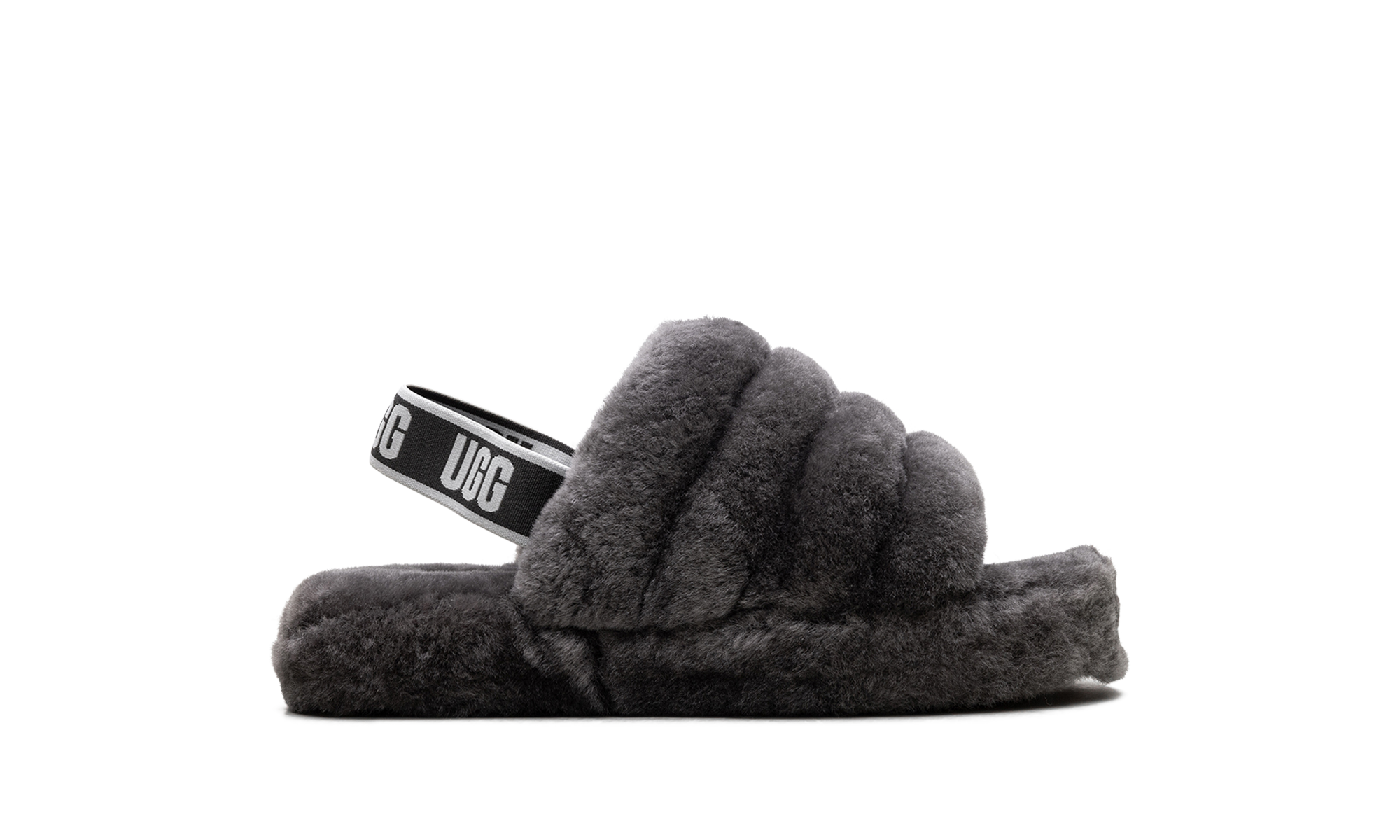 Fluff Yeah Slide Ps "Charcoal"