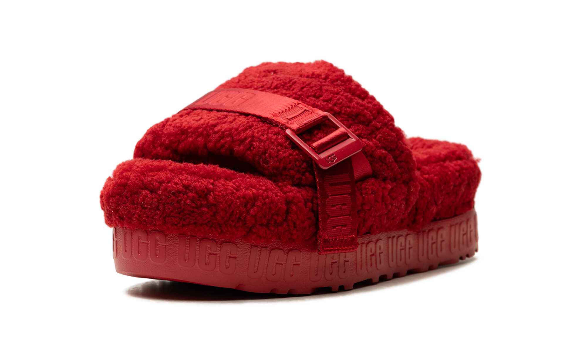 Fluffita Slide Women "Ribbon Red"