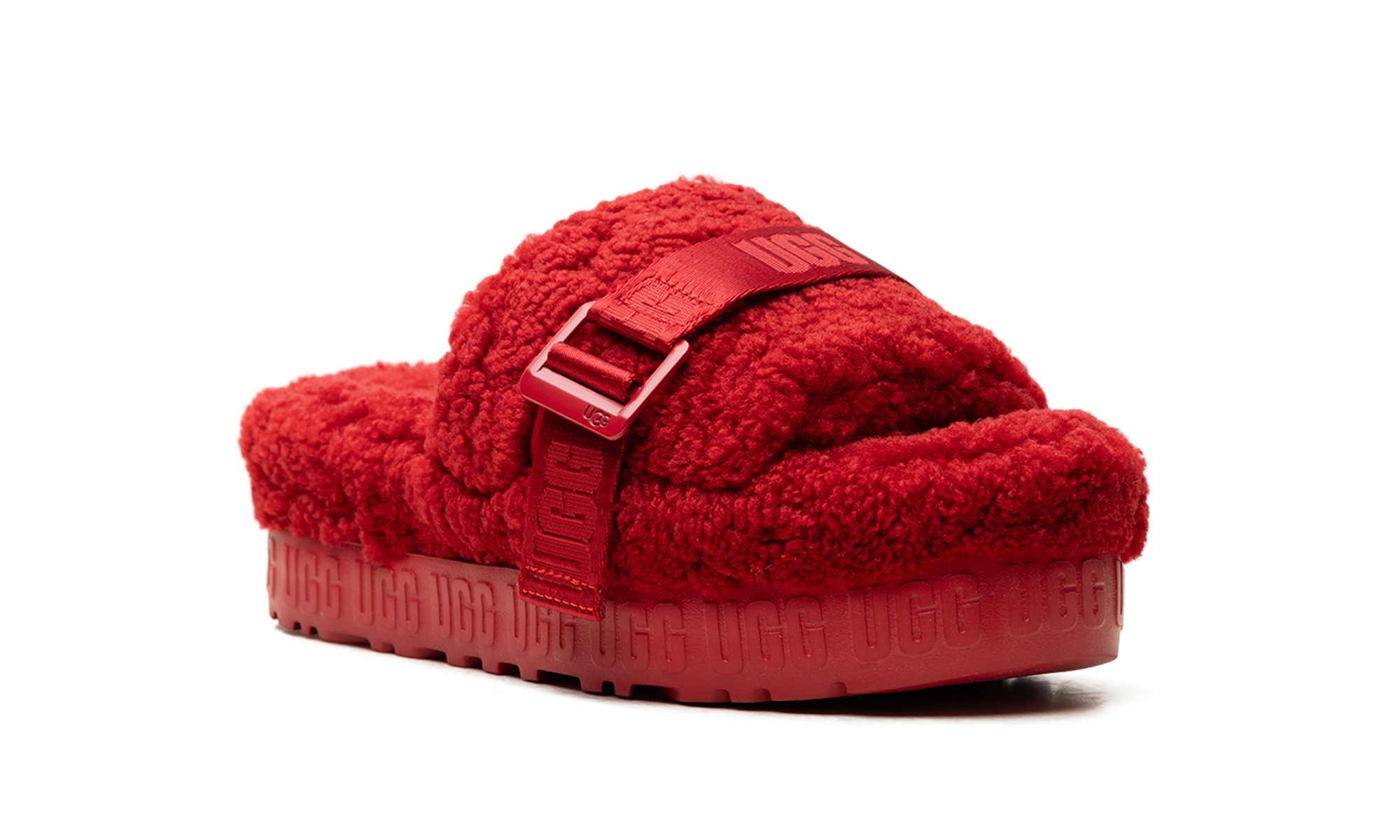 Fluffita Slide Women "Ribbon Red"