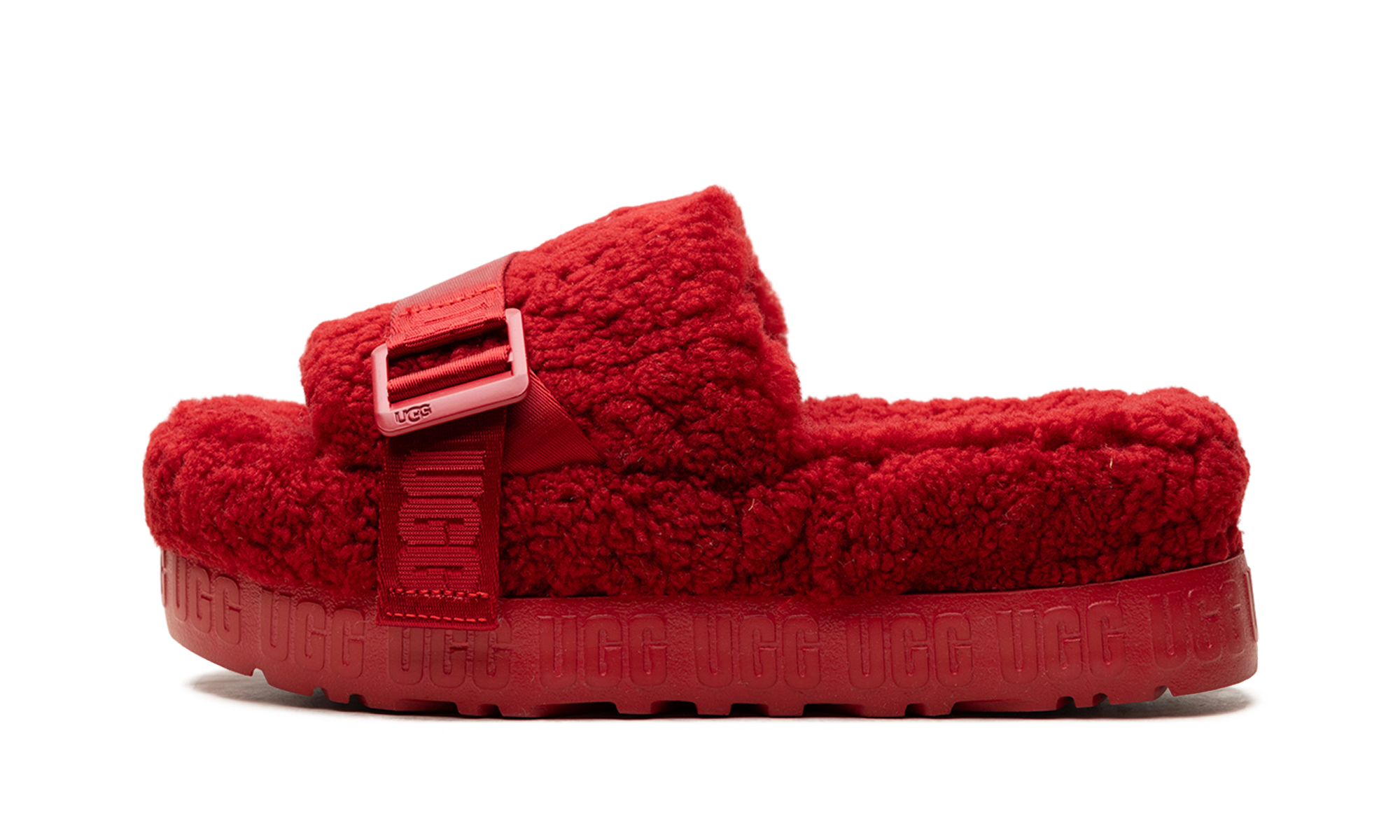 Fluffita Slide Women "Ribbon Red"