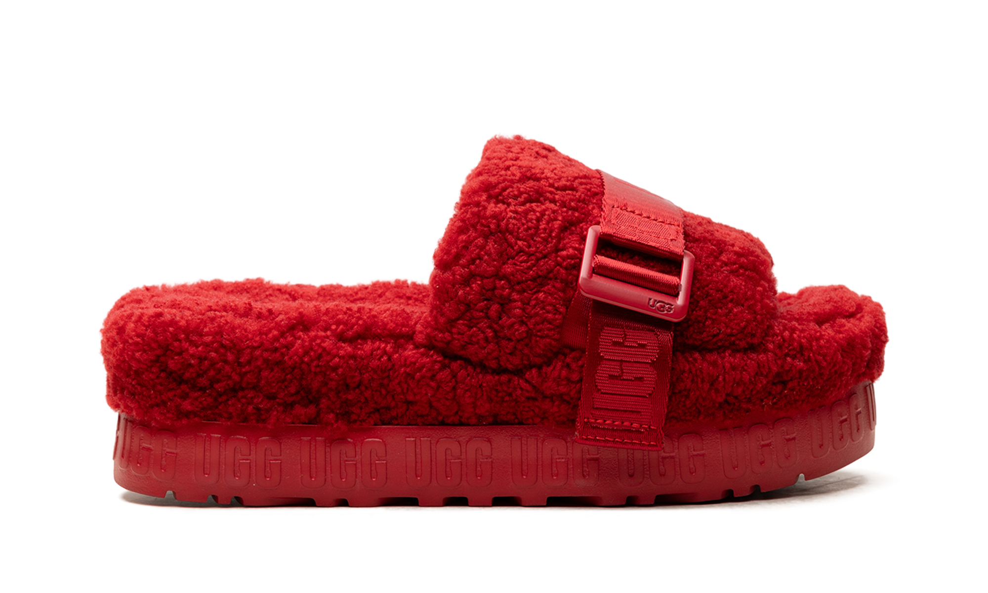 Fluffita Slide Women "Ribbon Red"