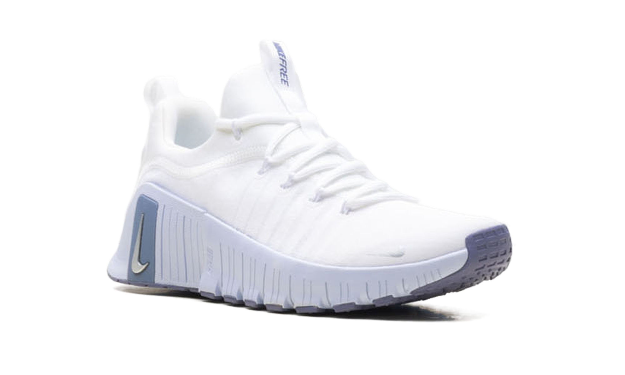 Free Metcon 6 Women "White Half Blue Silver"