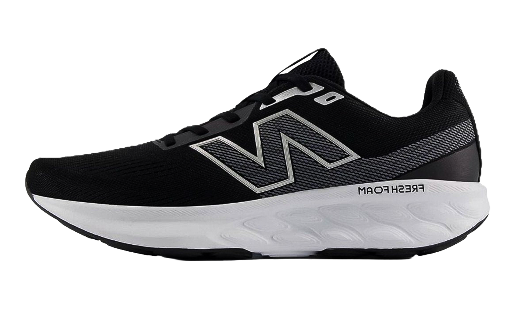 Fresh Foam 520 "Black / Castlerock / Silver Metallic"