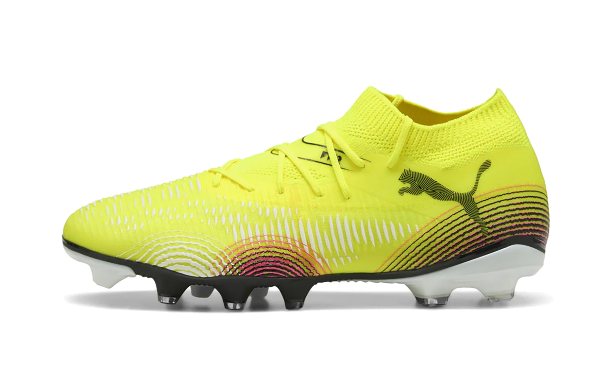 Future 8 Pro Fg Ag "Yellow Alert / Puma Black / Sun Struck"