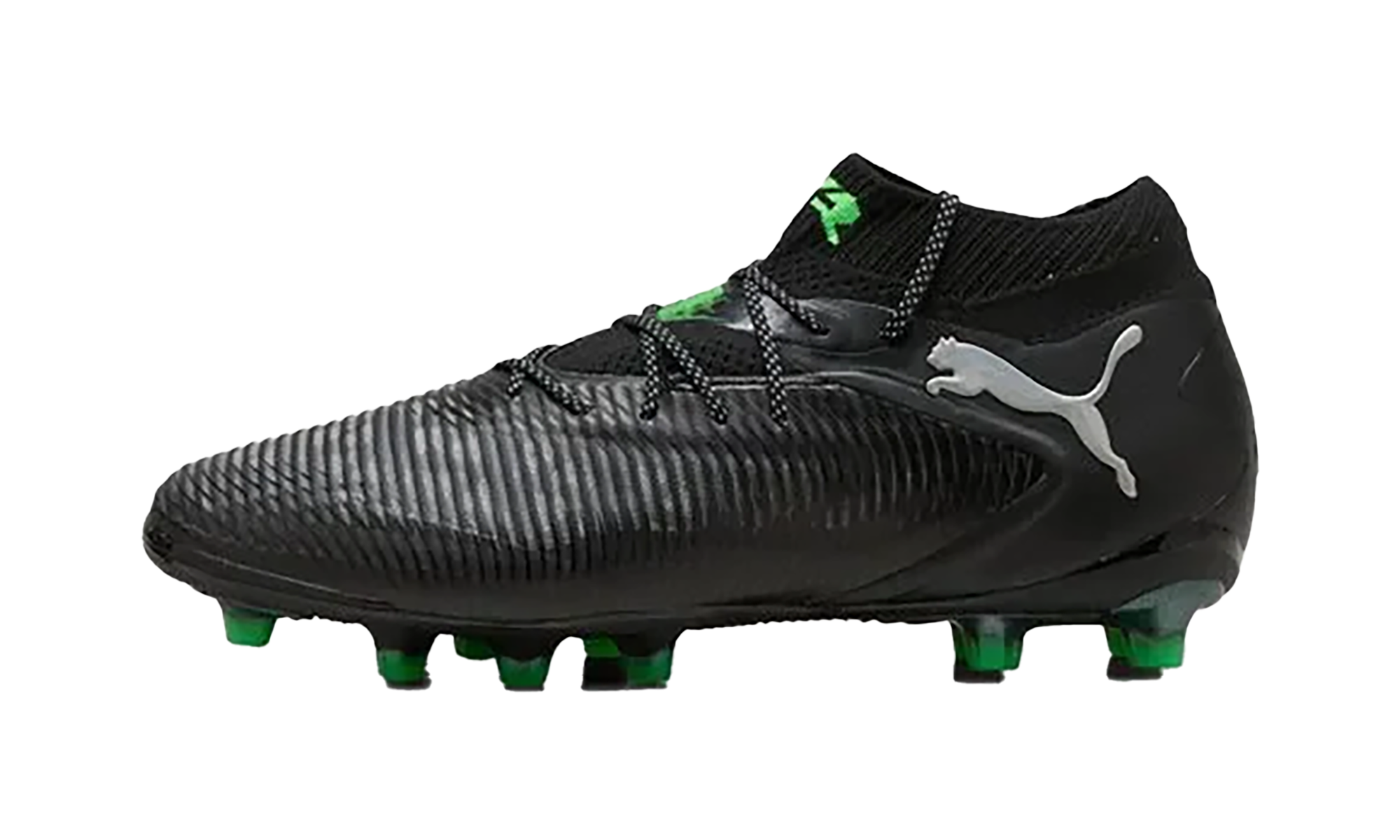 Future 8 Ultimate Ag "Puma Black / Cool Light Gray / Fluo Green"