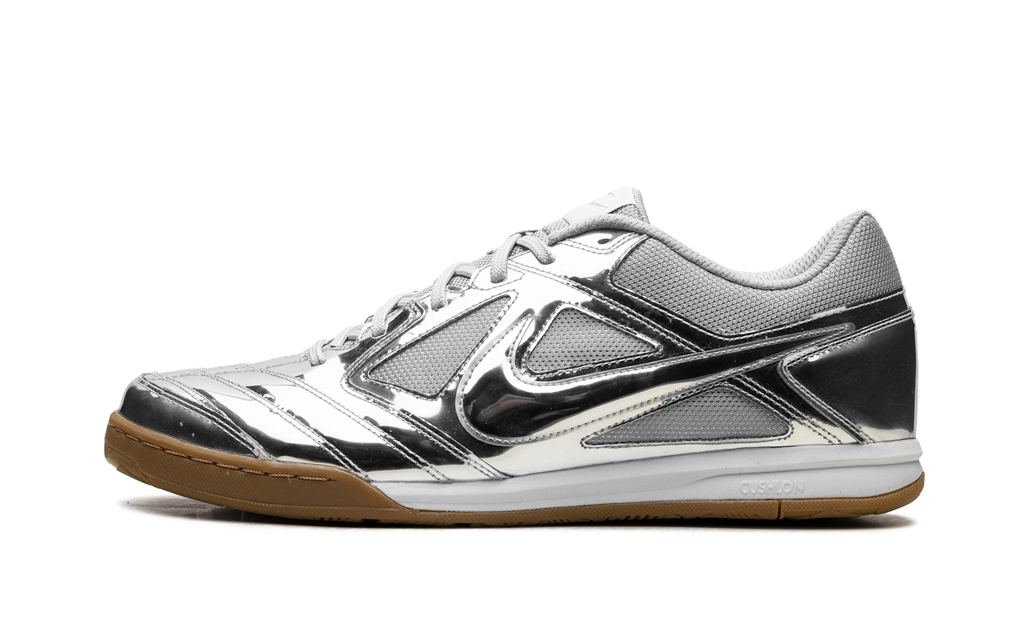 Gato Lv8 "Metallic Silver White Gum Light Brown"