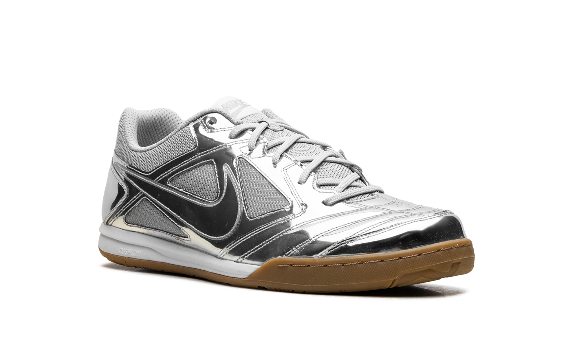 Gato Lv8 "Metallic Silver White Gum Light Brown"