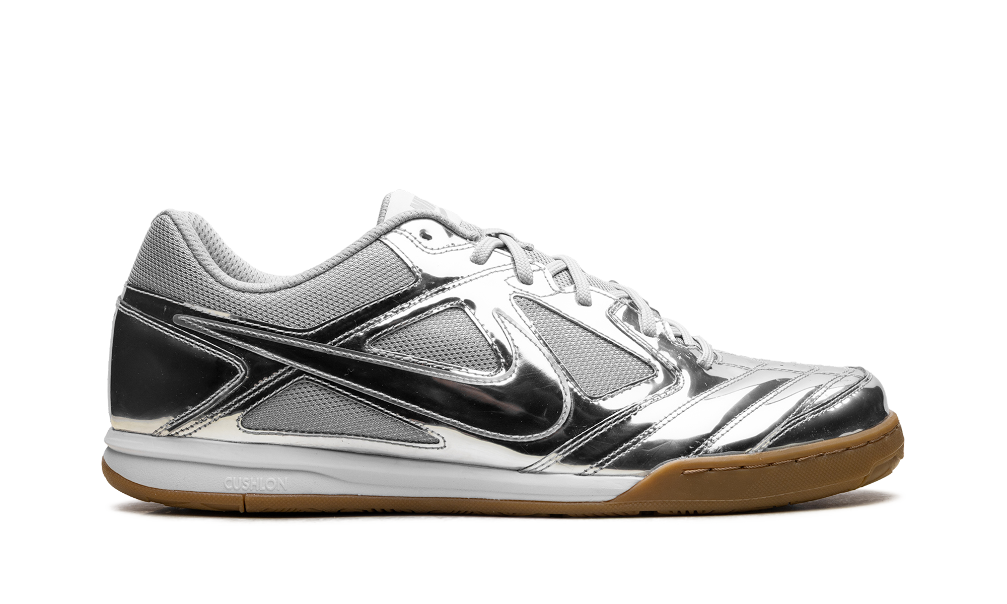 Gato Lv8 "Metallic Silver White Gum Light Brown"