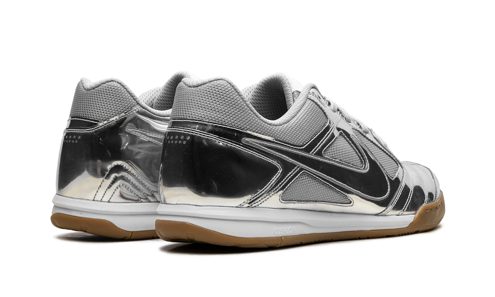 Gato Lv8 "Metallic Silver White Gum Light Brown"