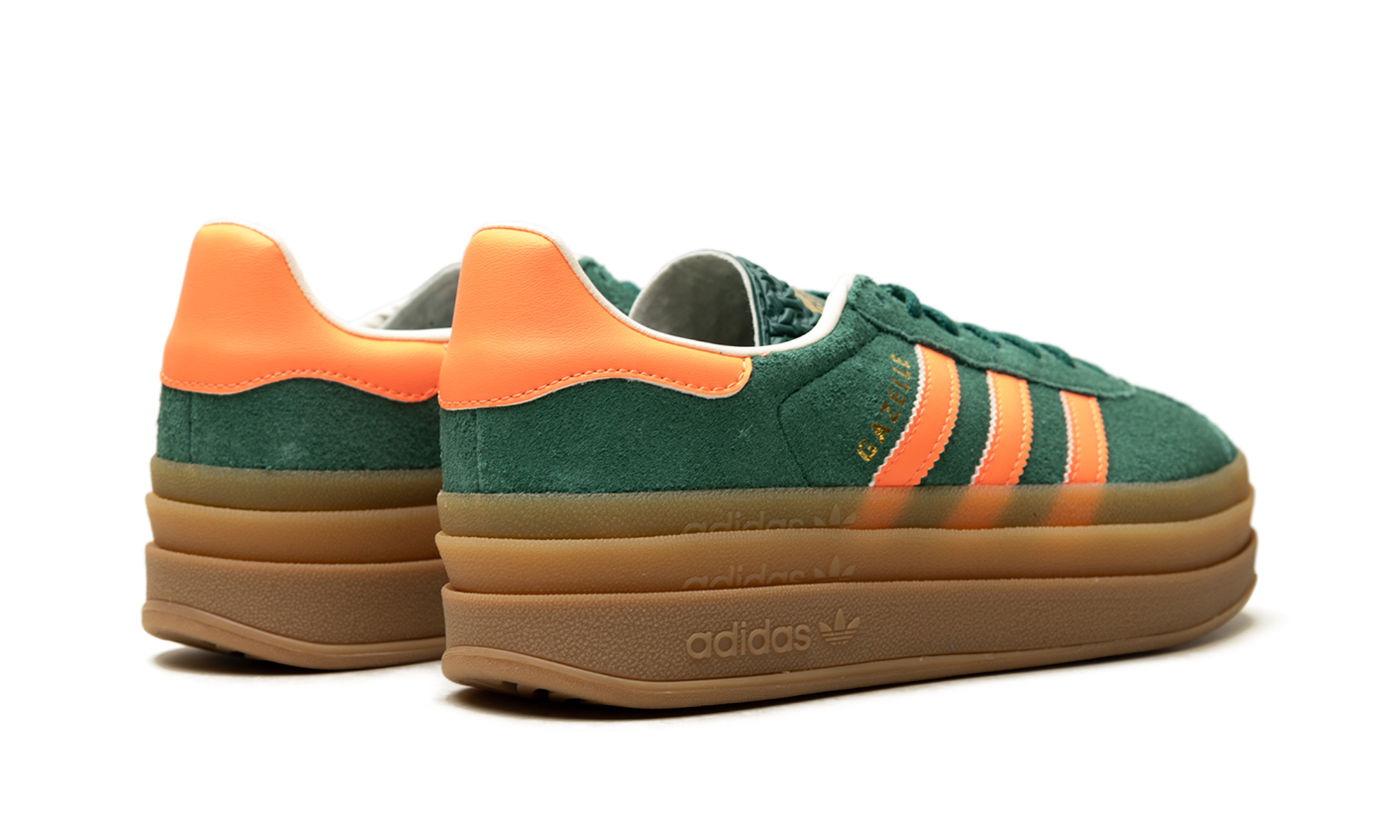Gazelle Bold GS "Collegiate Green Signal Coral Cream White"