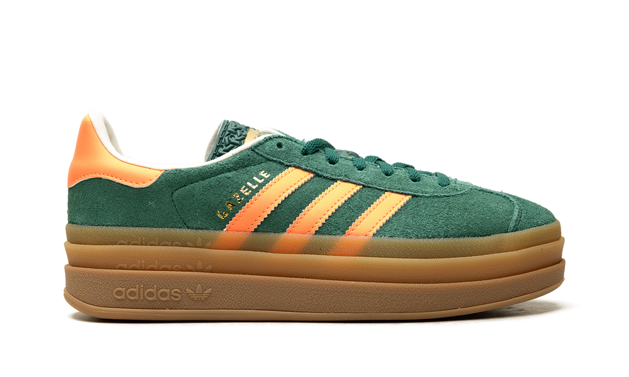 Gazelle Bold GS "Collegiate Green Signal Coral Cream White"