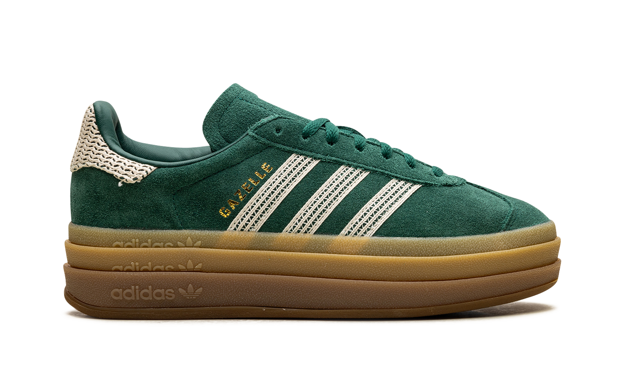 Gazelle Bold Women "Collegiate Green White Gold"