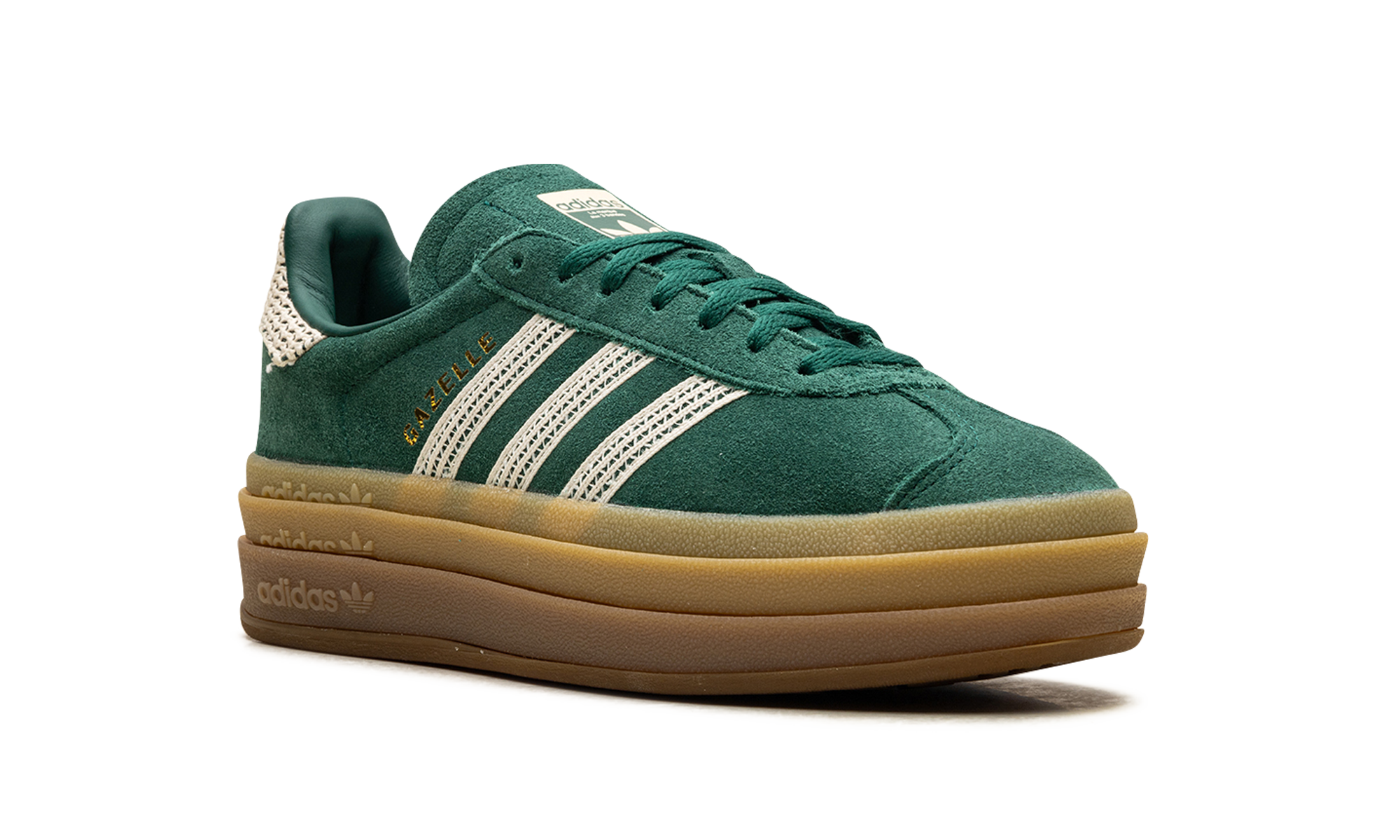Gazelle Bold Women "Collegiate Green White Gold"