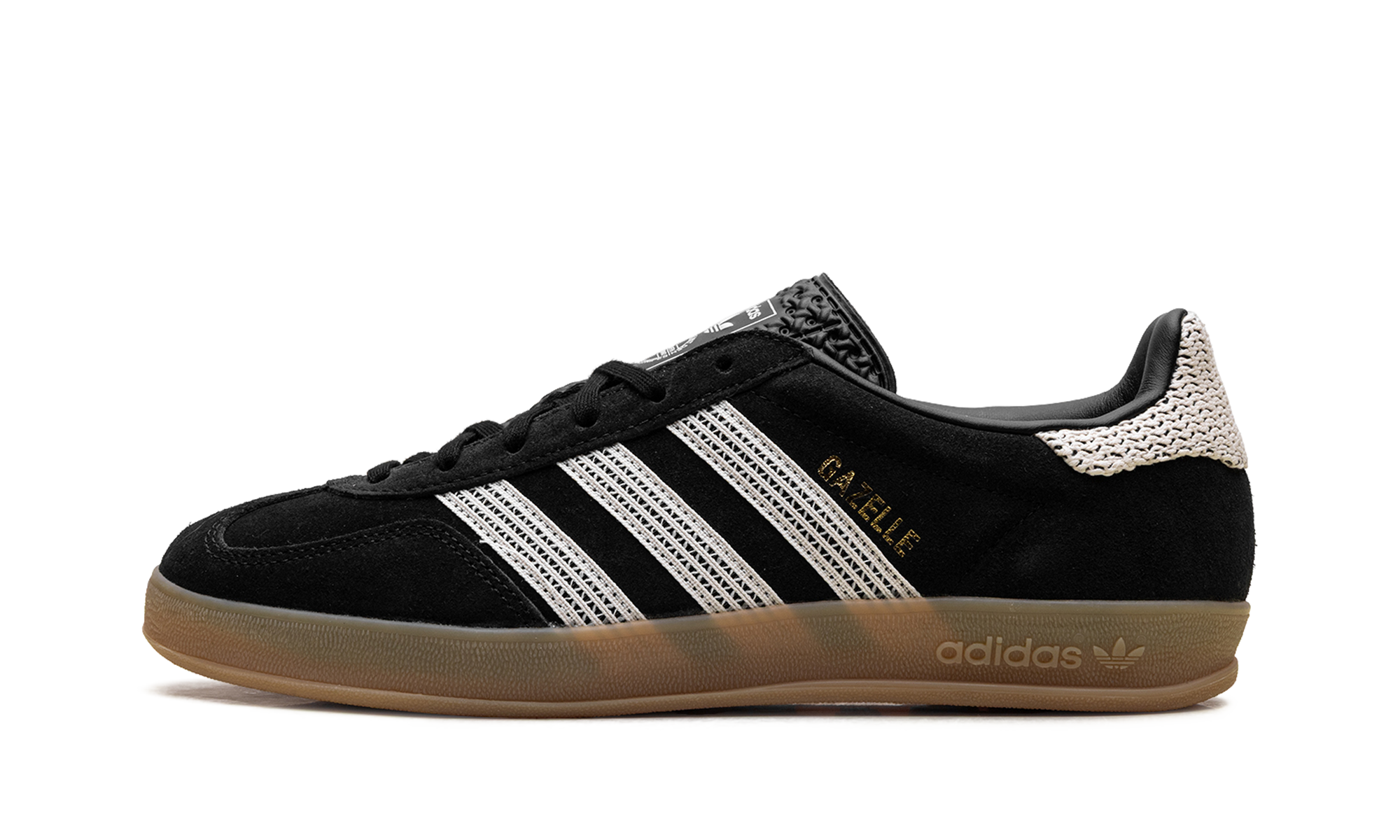 Gazelle Indoor Women "Black Biege Gum"