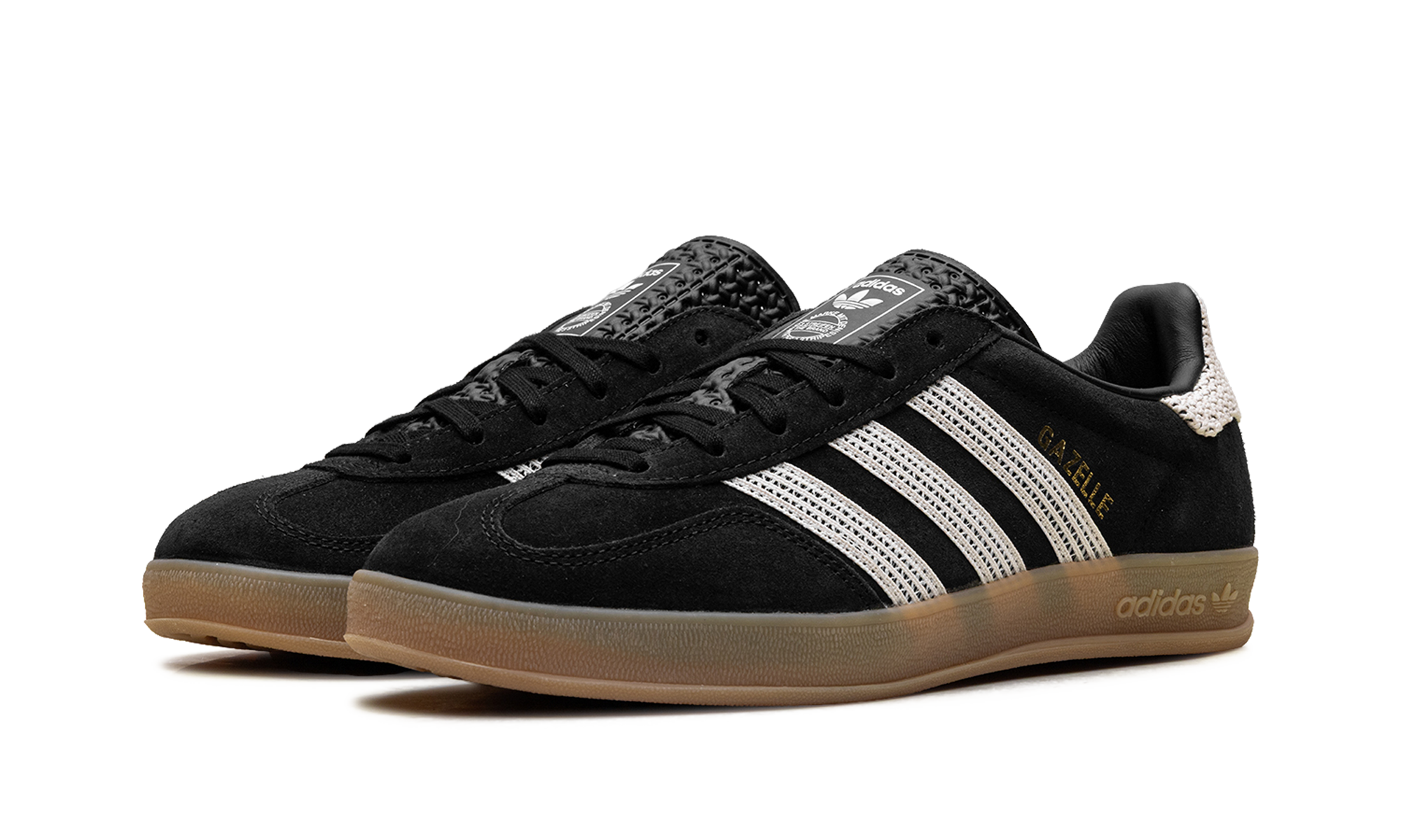 Gazelle Indoor Women "Black Biege Gum"