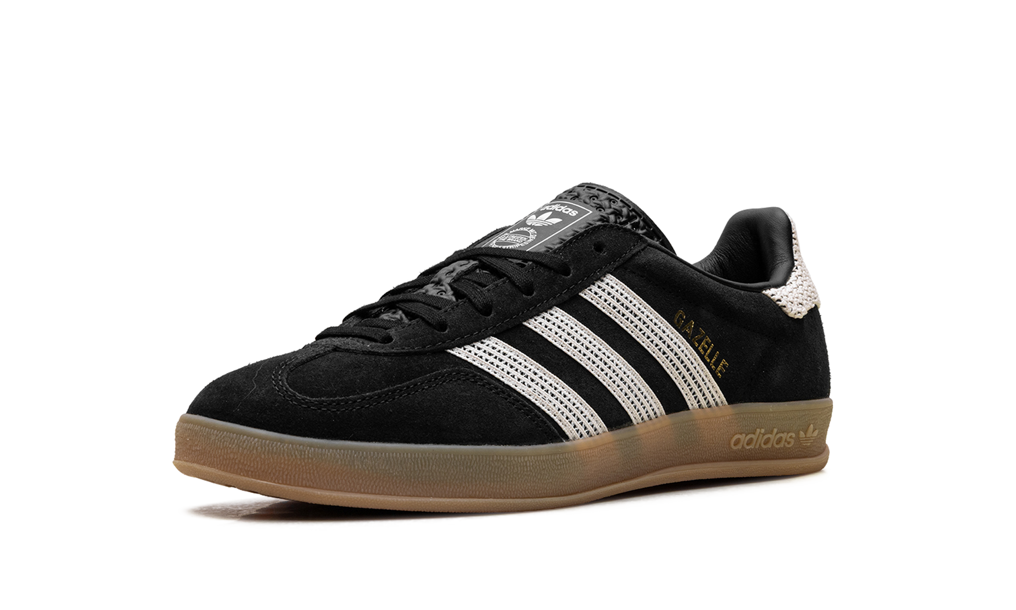 Gazelle Indoor Women "Black Biege Gum"