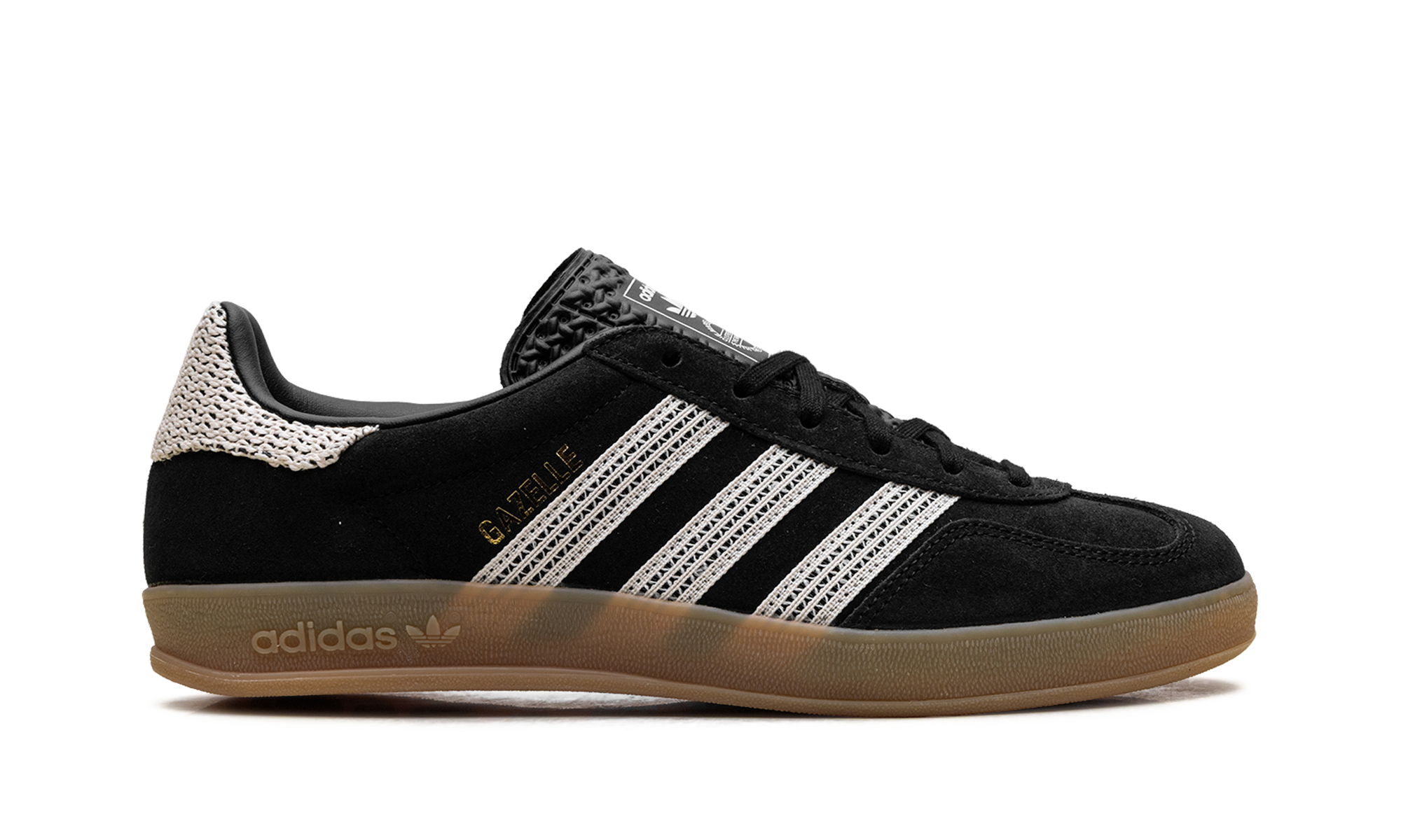 Gazelle Indoor Women "Black Biege Gum"