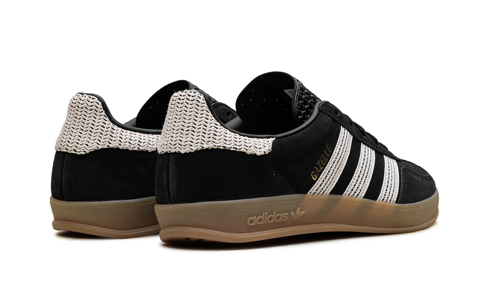 Gazelle Indoor Women "Black Biege Gum"