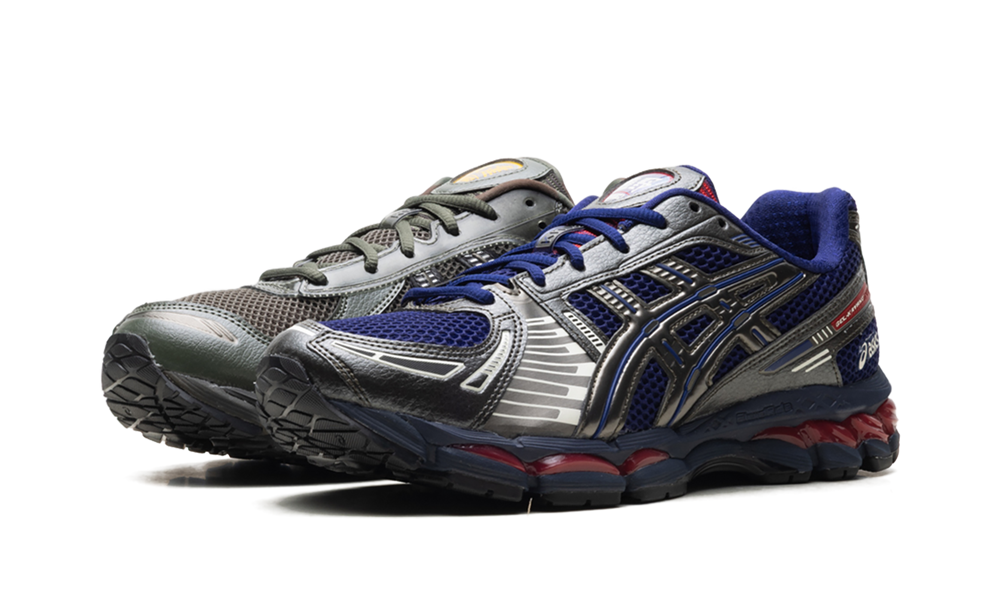Gel-Kayano 12.1 (comic Not Included) "Kith Marvel Vs. Capcom Captain America Vs. Guile Opened Box"