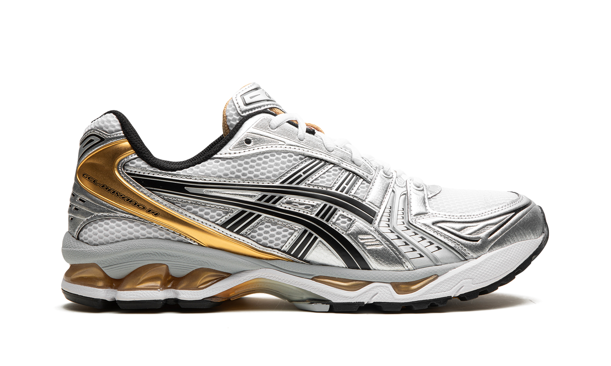 Gel-Kayano 14 "White / Pure Gold"