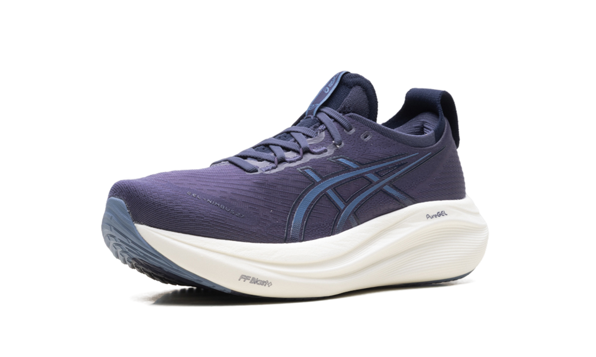 Gel Nimbus 27 "Indigo Fog / Denim Blue"