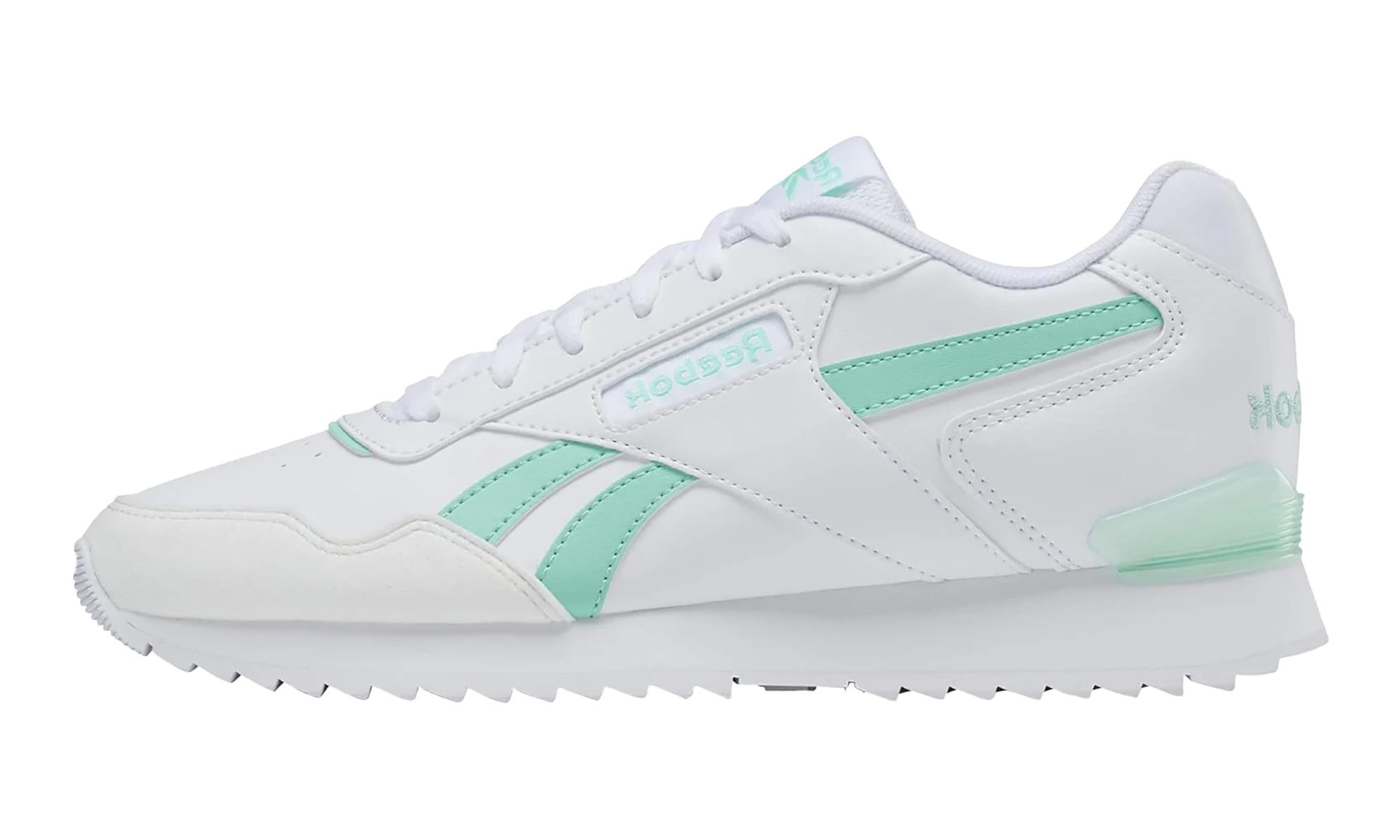Glide Ripple Clip Women "White/hint Mint/pure Grey 1"