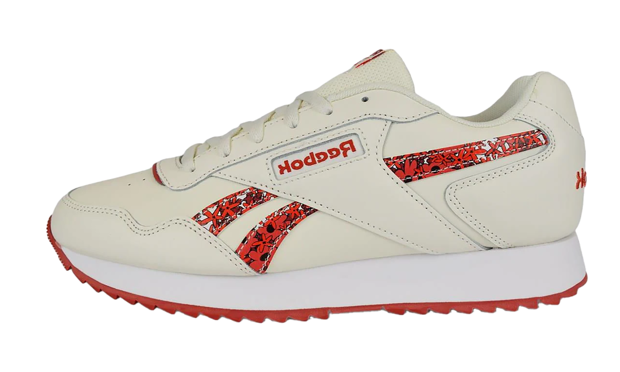 Glide Ripple Women "White/red"