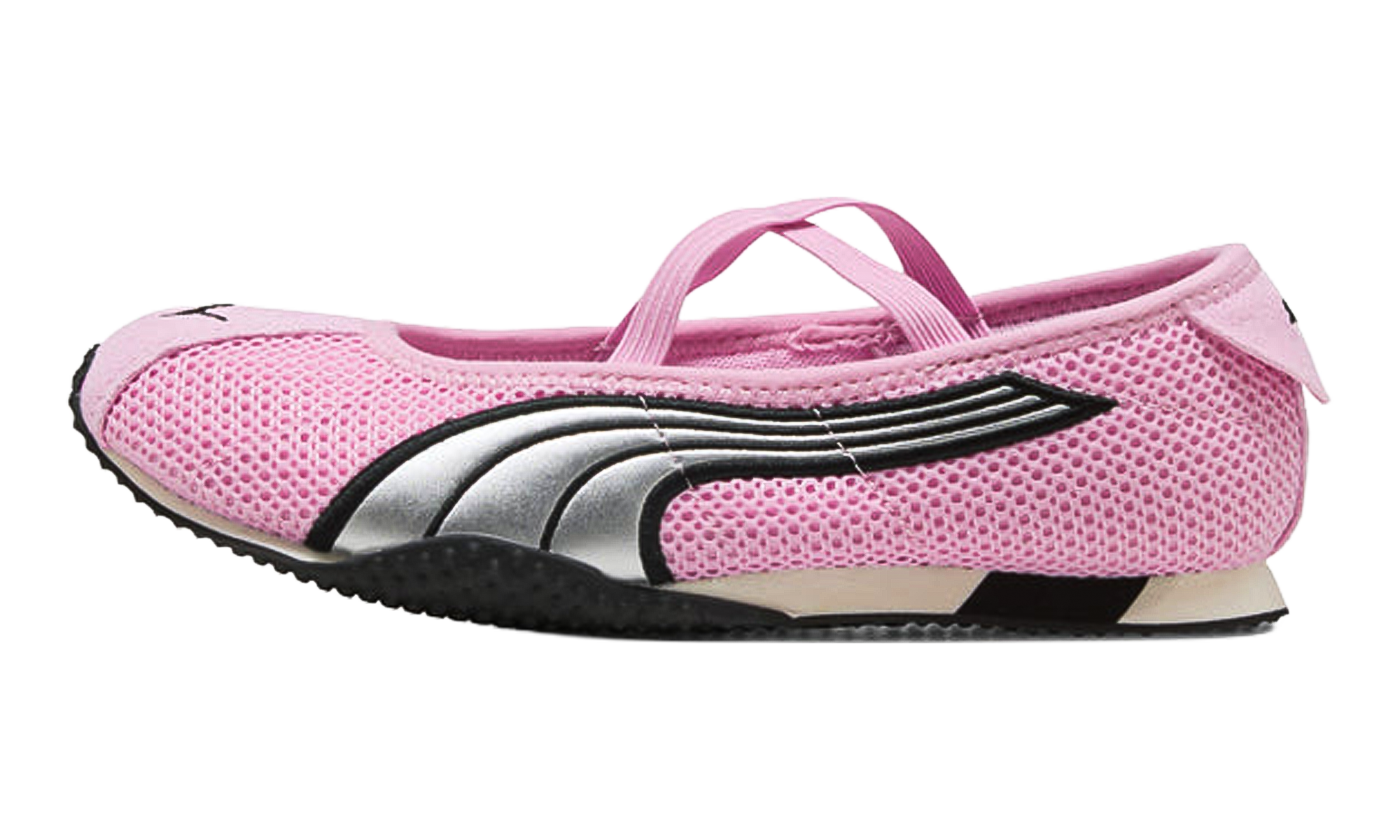 H-Street Ballet Women "Pink Shimmer Silver"