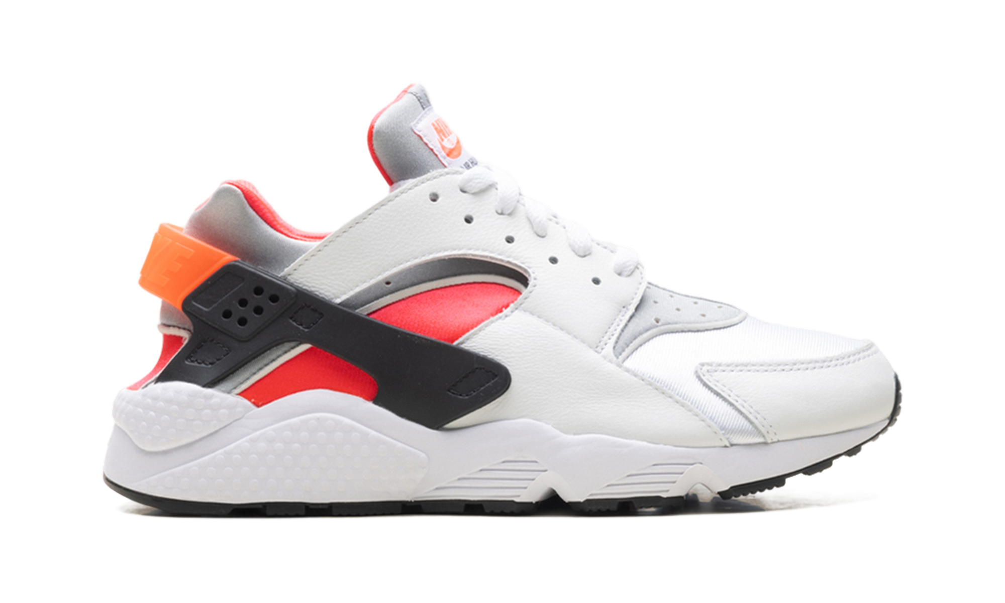 Huarache Run Wht/solar Red "Solar Red"