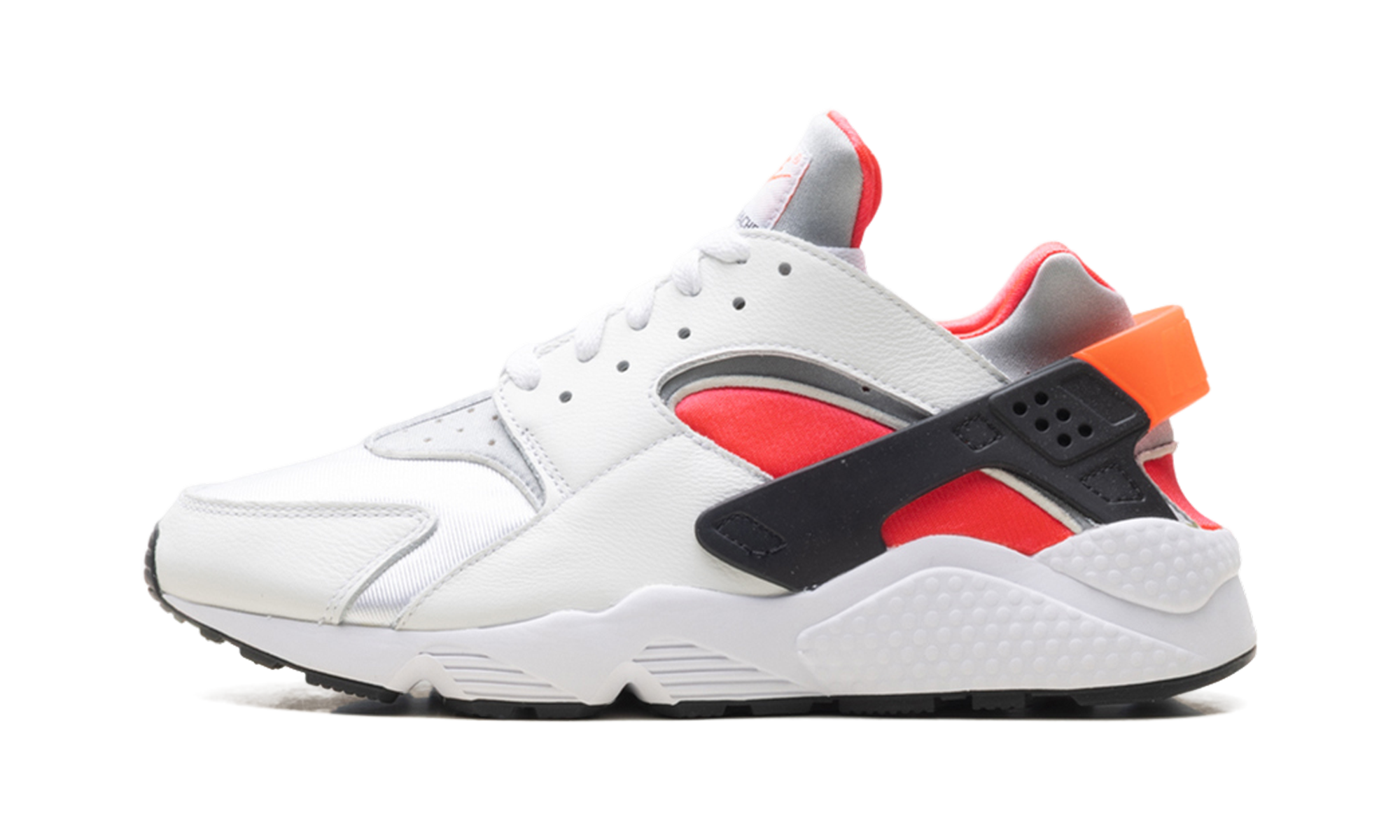 Huarache Run Wht/solar Red "Solar Red"
