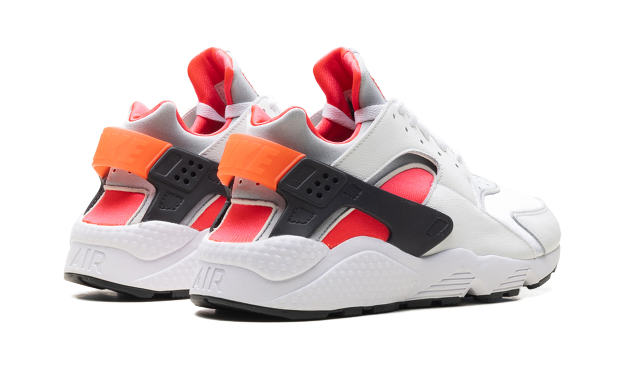 Huarache Run Wht/solar Red "Solar Red"