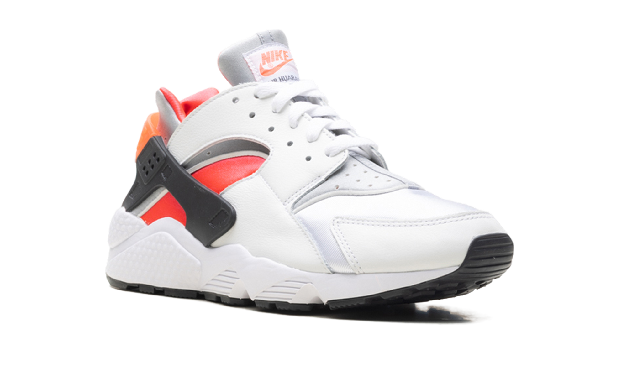 Huarache Run Wht/solar Red "Solar Red"