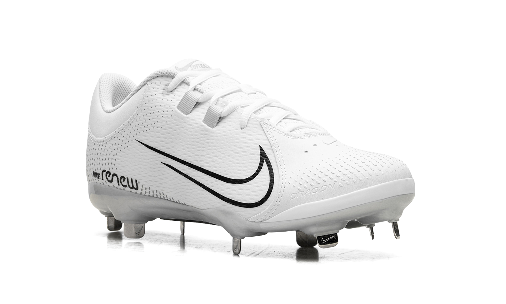 Hyperdiamond 4 Pro Softball Cleats Women "White Black"