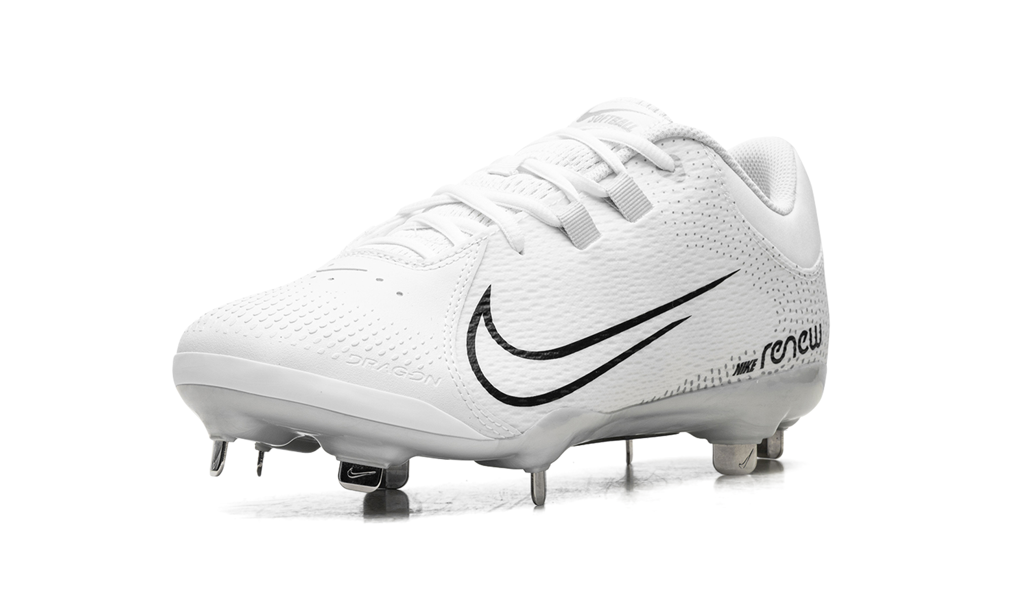 Hyperdiamond 4 Pro Softball Cleats Women "White Black"