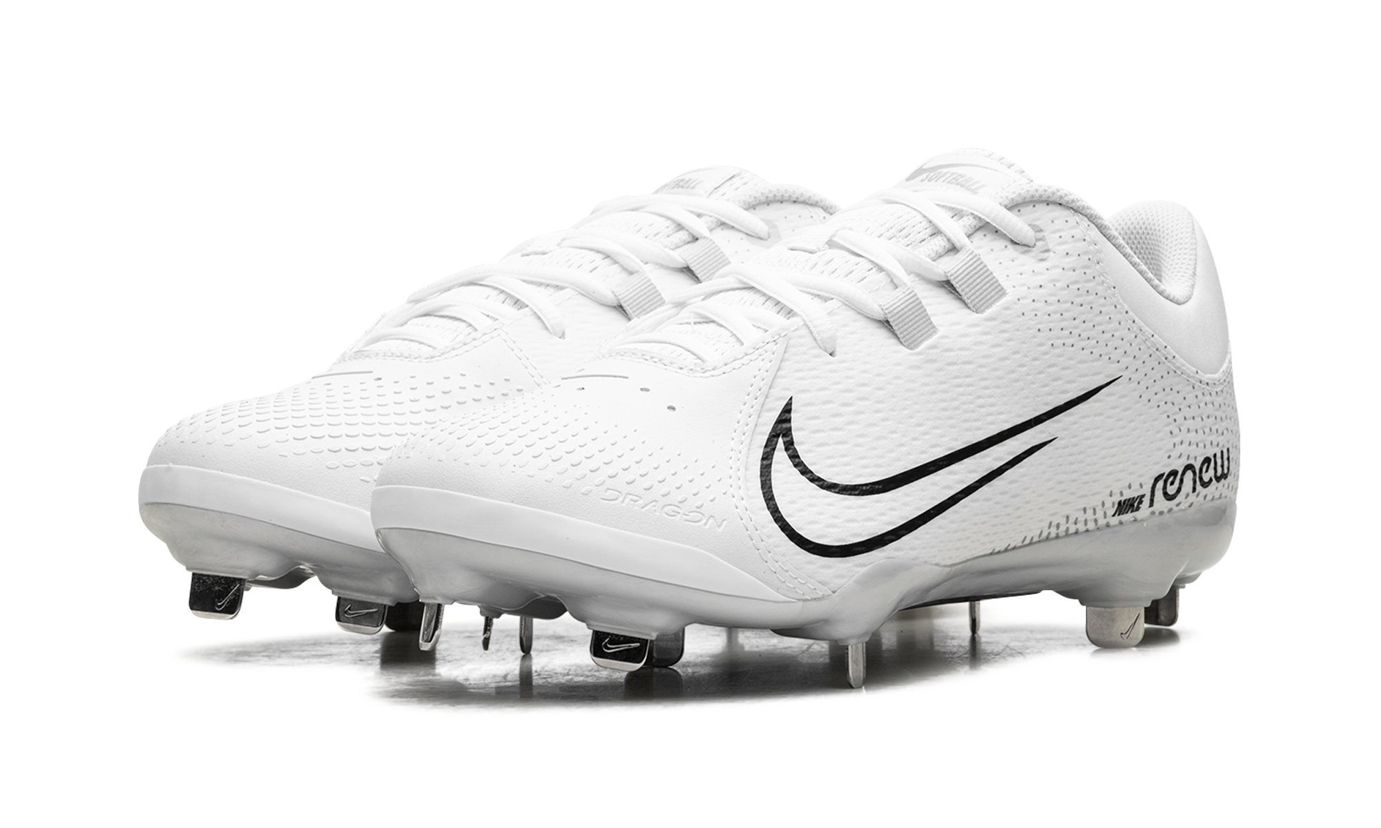 Hyperdiamond 4 Pro Softball Cleats Women "White Black"