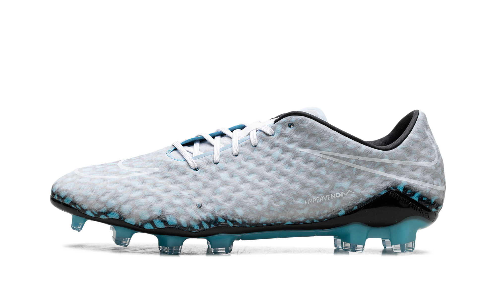 Hypervenom Phantom 1 Fg Cleat "White Photo Blue"