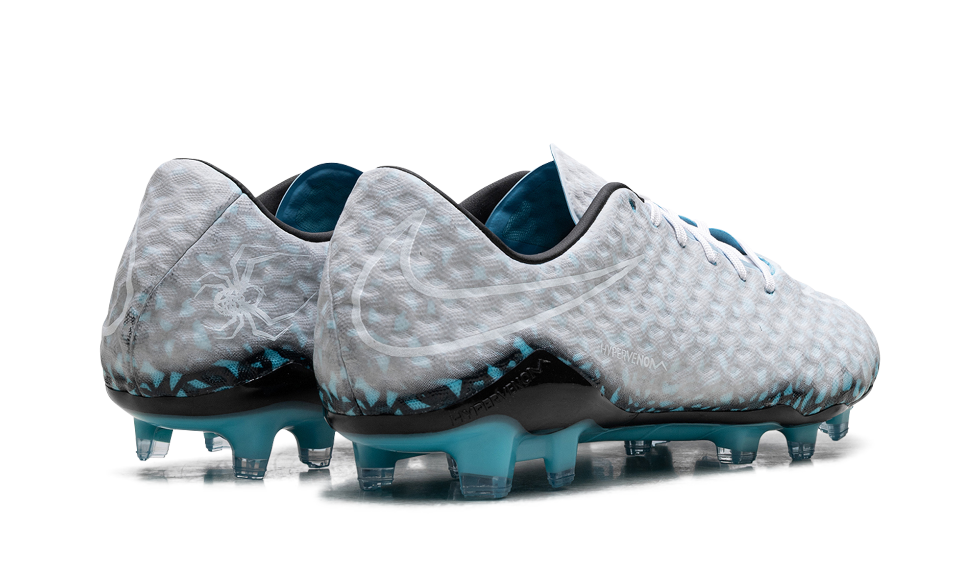 Hypervenom Phantom 1 Fg Cleat "White Photo Blue"