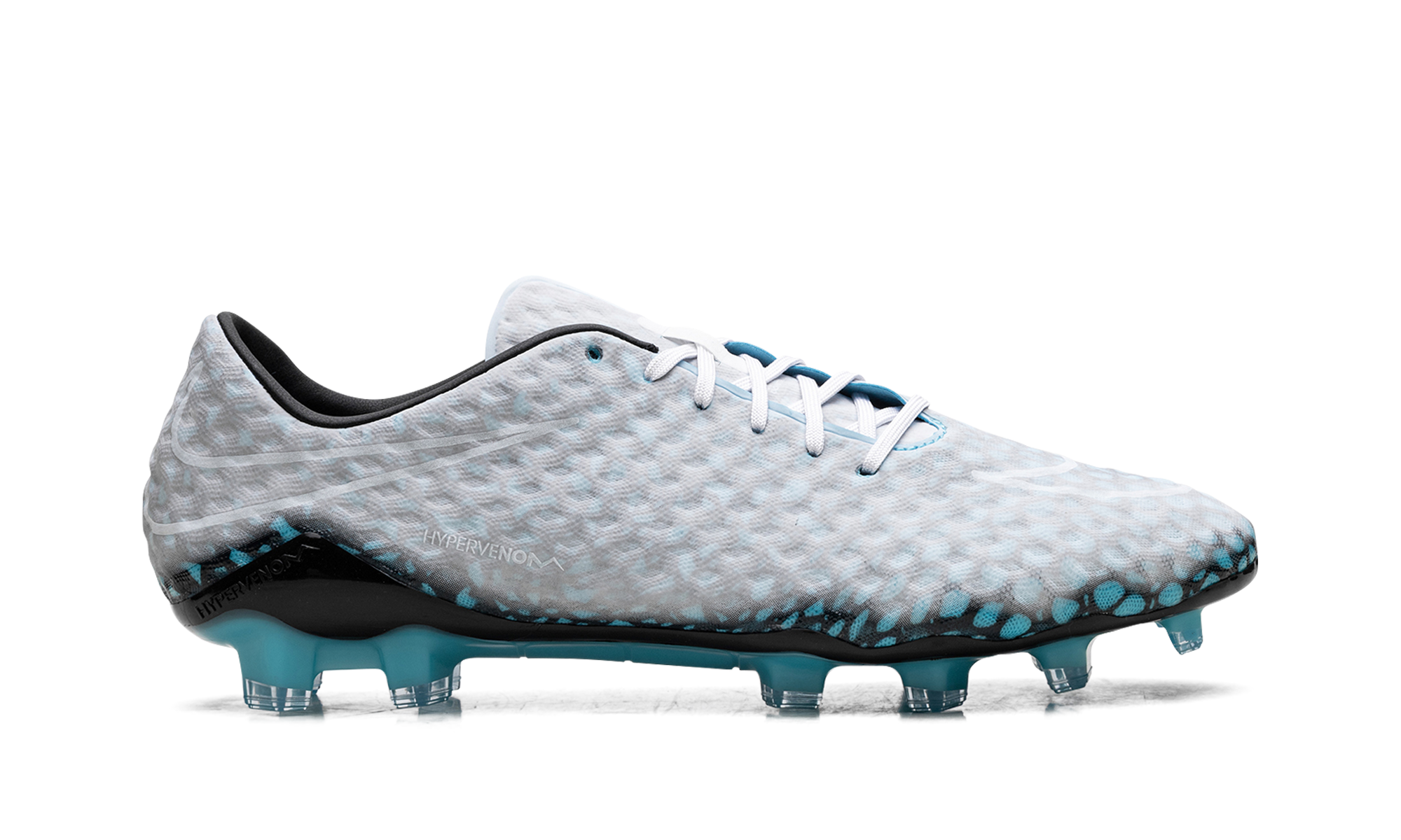 Hypervenom Phantom 1 Fg Cleat "White Photo Blue"