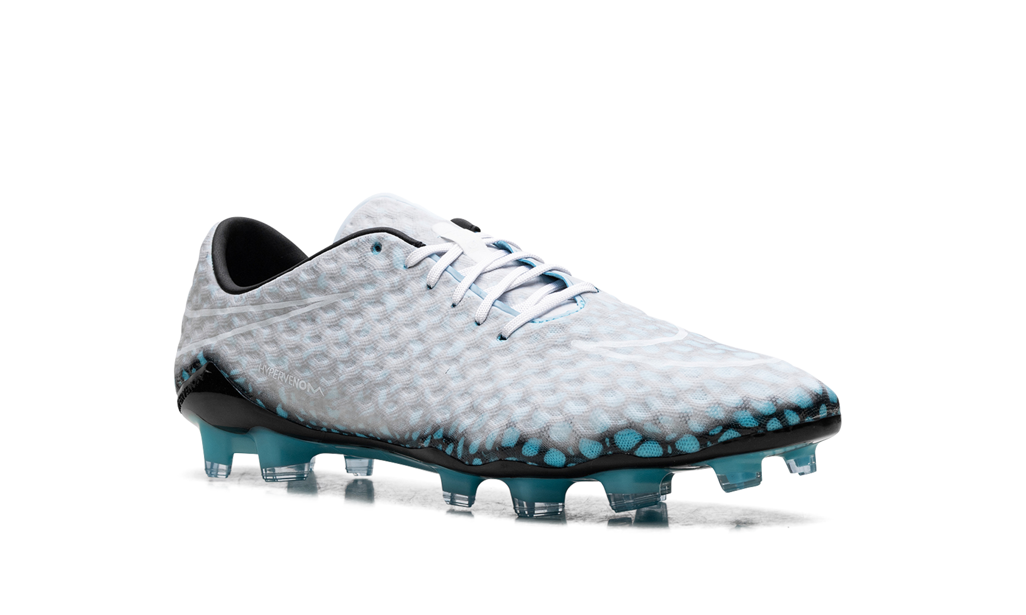 Hypervenom Phantom 1 Fg Cleat "White Photo Blue"