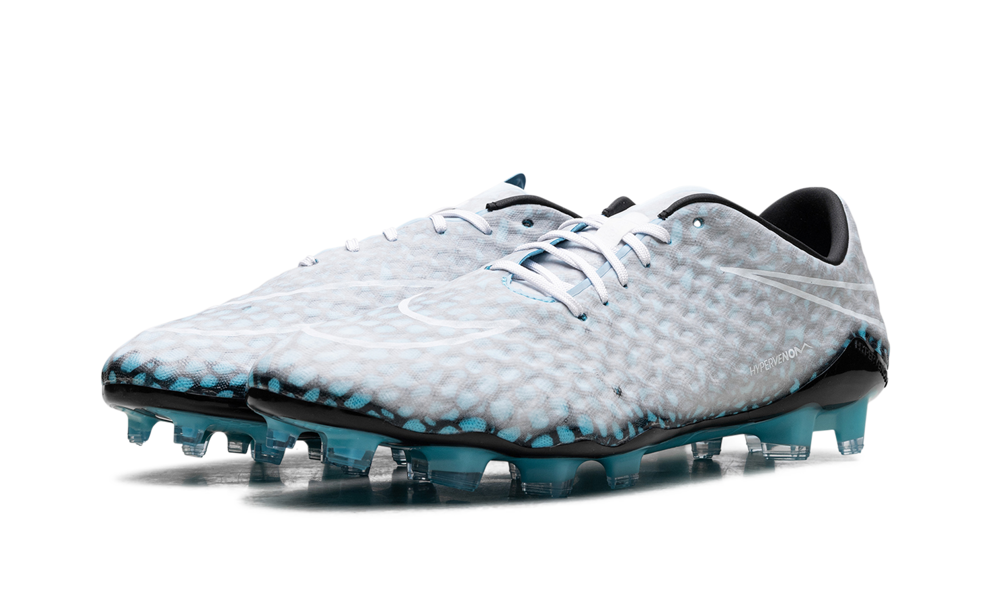 Hypervenom Phantom 1 Fg Cleat "White Photo Blue"